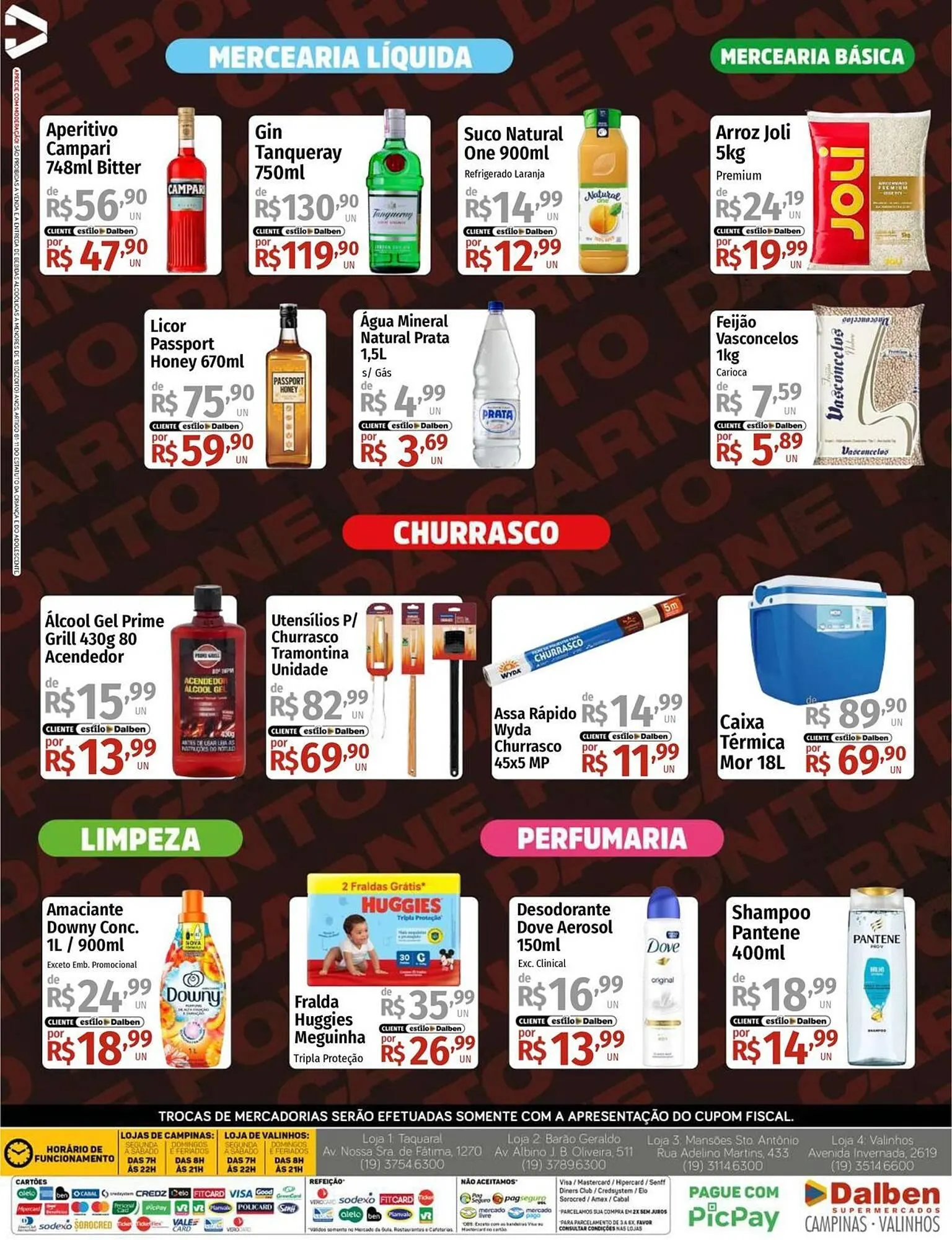 Encarte de Catálogo Supermercado Dalben 17 de dezembro até 18 de dezembro 2025 - Pagina 4