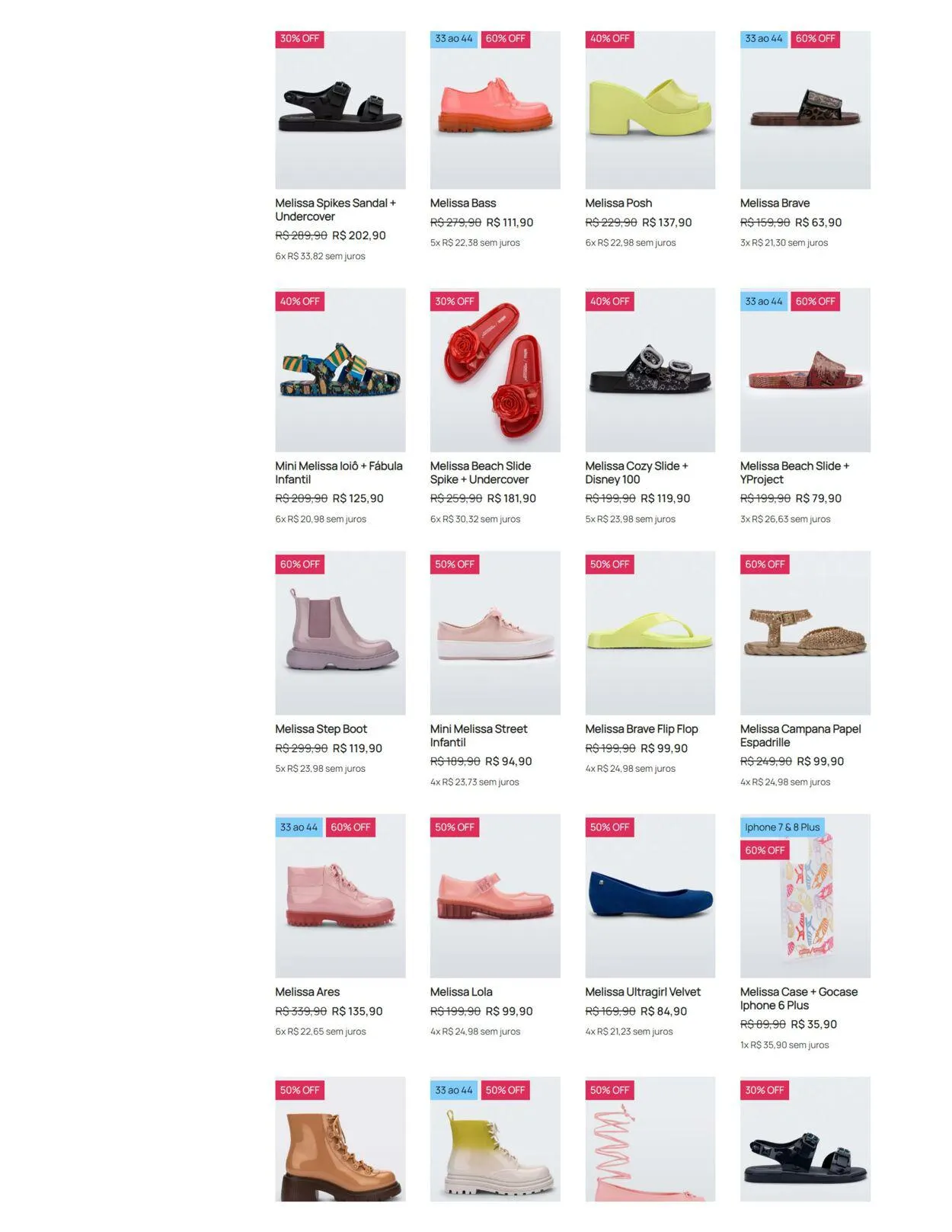 Encarte de Melissa 24 de novembro até 29 de novembro 2023 - Pagina 7