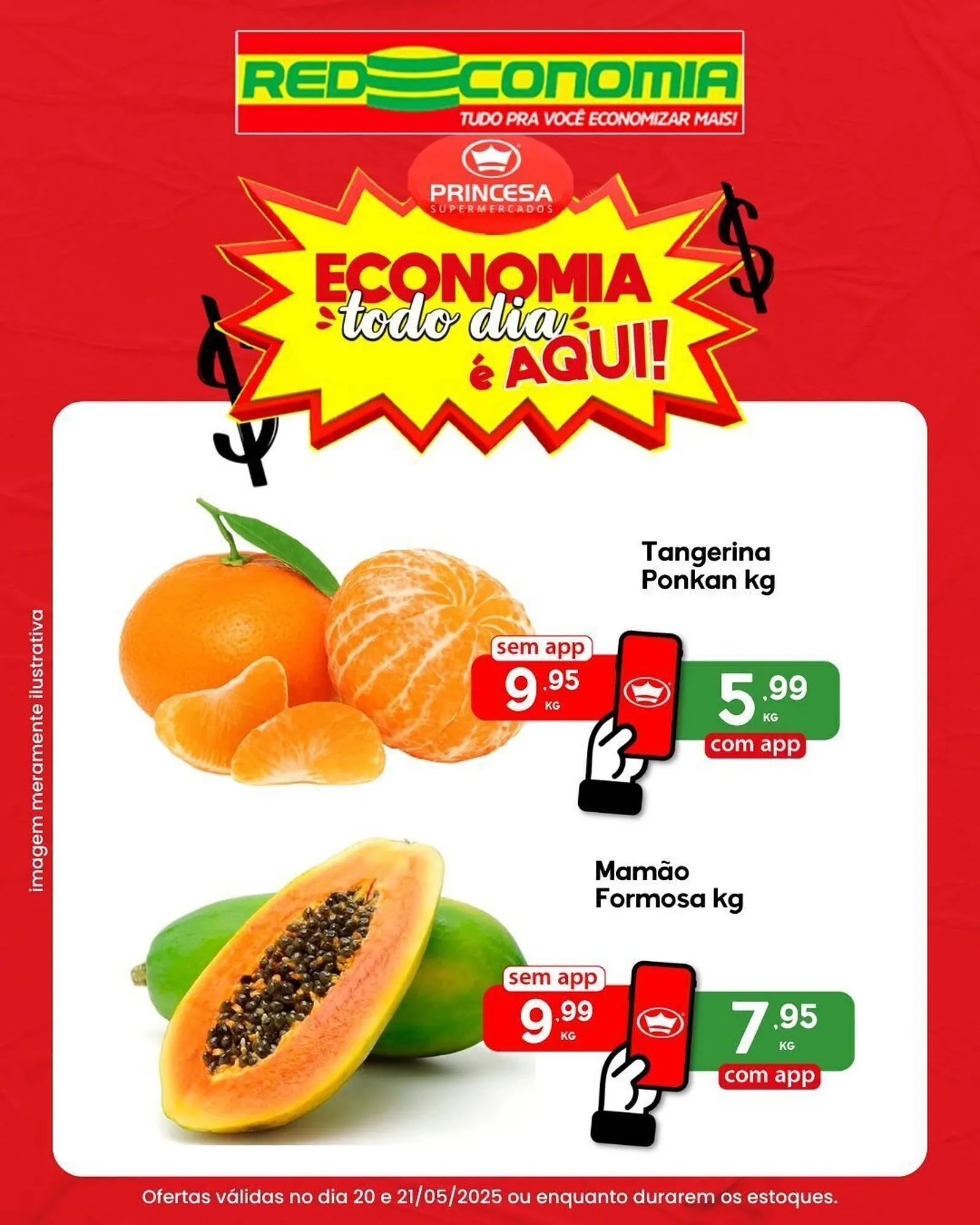 Encarte de Catálogo Supermercados Princesa 20 de maio até 21 de maio 2025 - Pagina 1