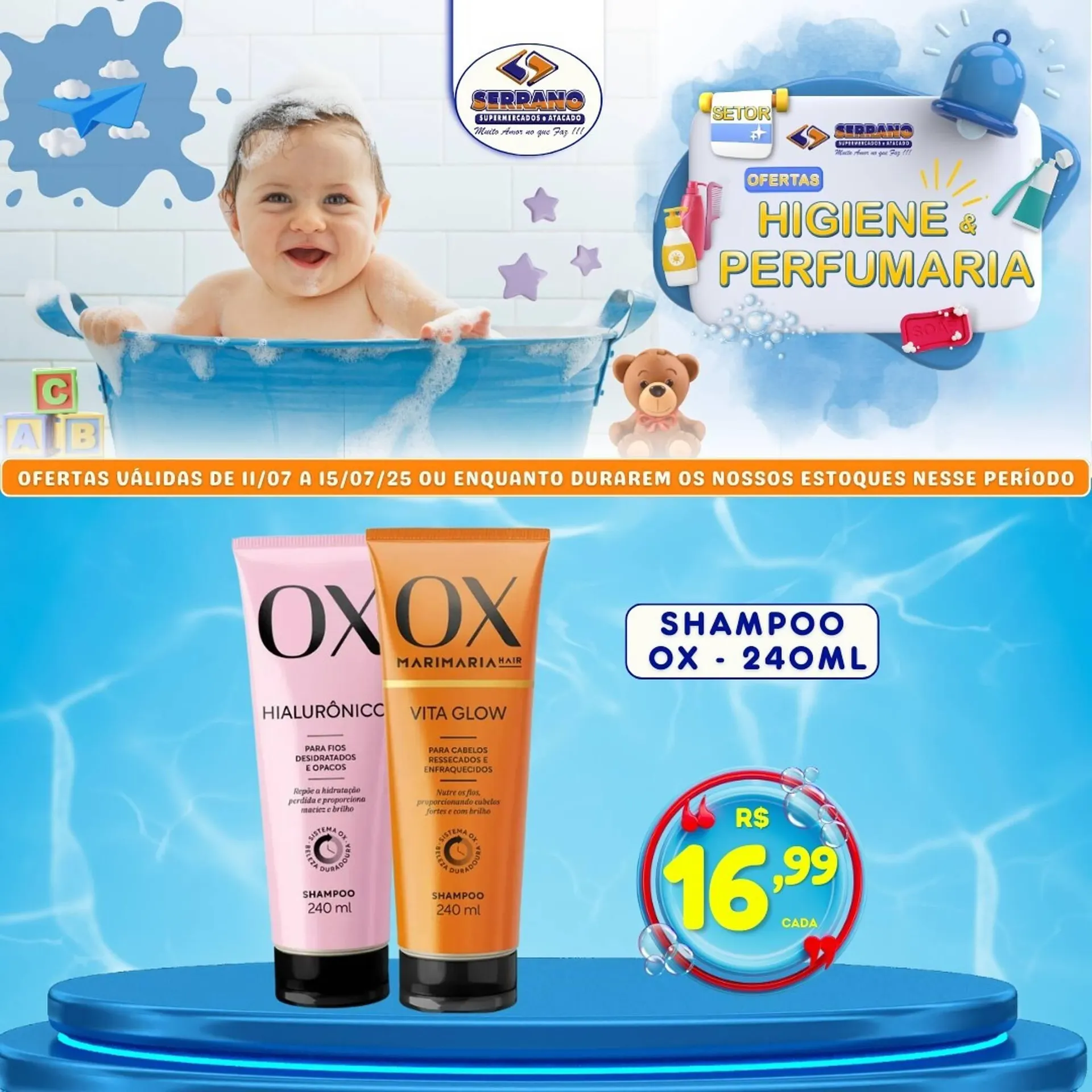 Encarte de Catálogo Serrano Supermercado 14 de julho até 15 de julho 2025 - Pagina 3