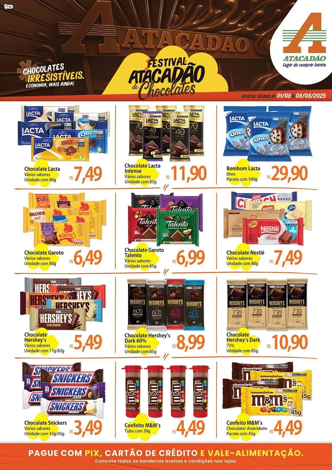 Encarte de Catálogo Atacadão 5 de agosto até 8 de agosto 2025 - Pagina 1
