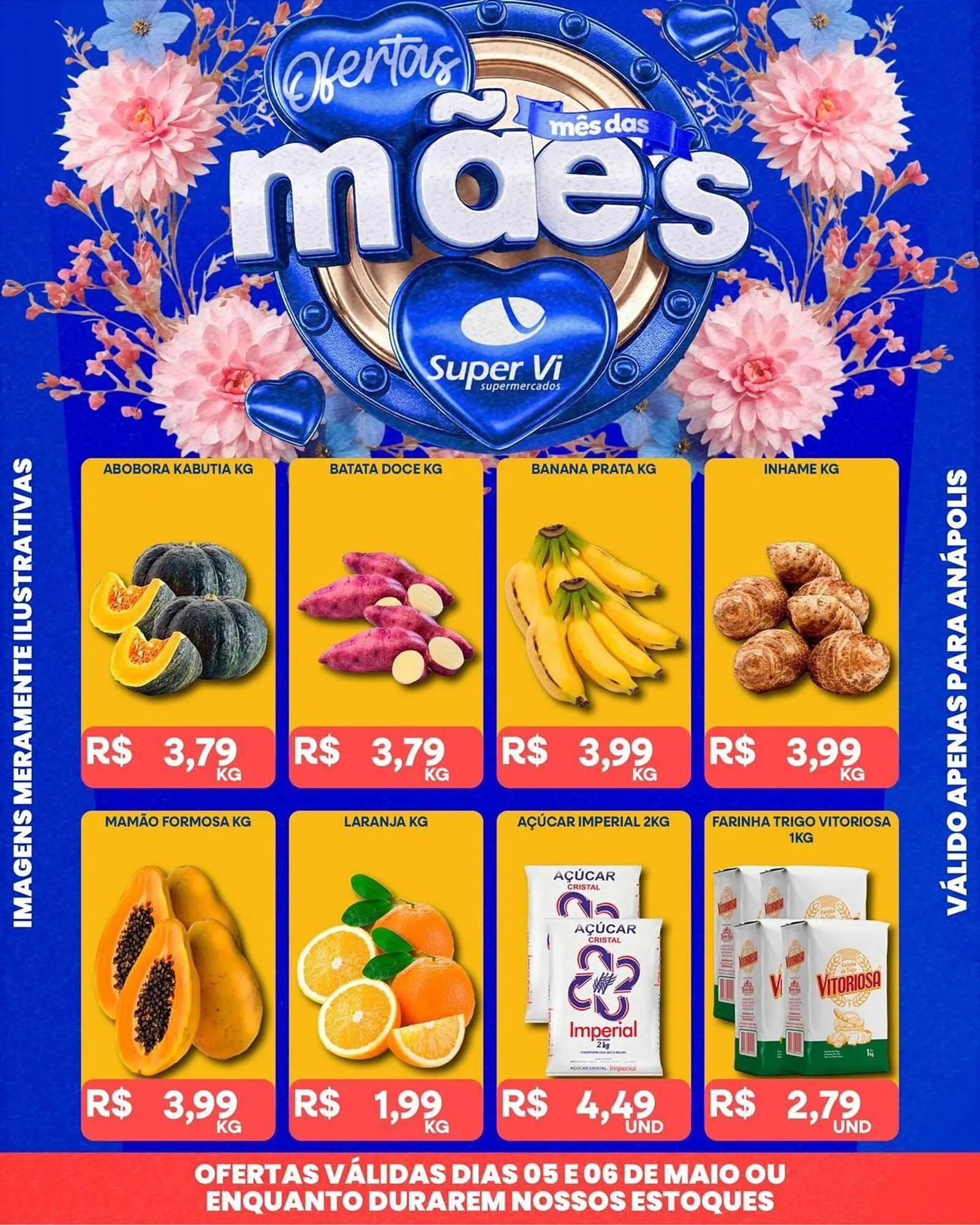 Encarte de Catálogo Super Vi Supermercados 5 de maio até 6 de maio 2026 - Pagina 1