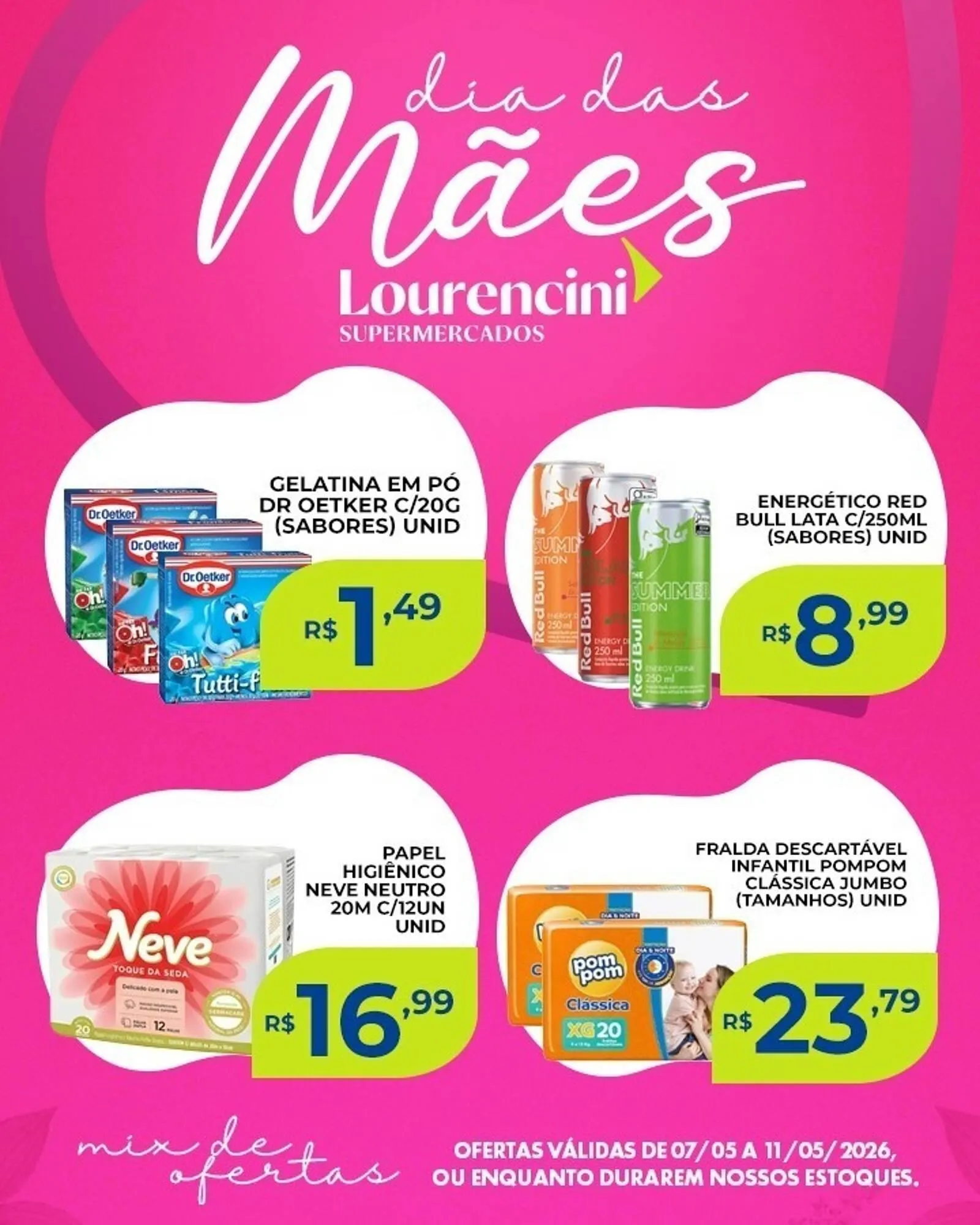 Encarte de Catálogo Lourencini Supermercados 9 de maio até 11 de maio 2026 - Pagina 5