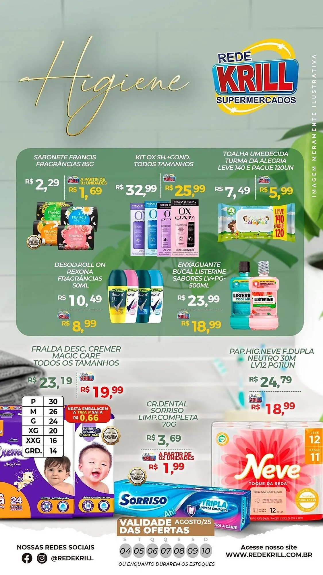 Encarte de Catálogo Rede Krill 4 de agosto até 10 de agosto 2025 - Pagina 2