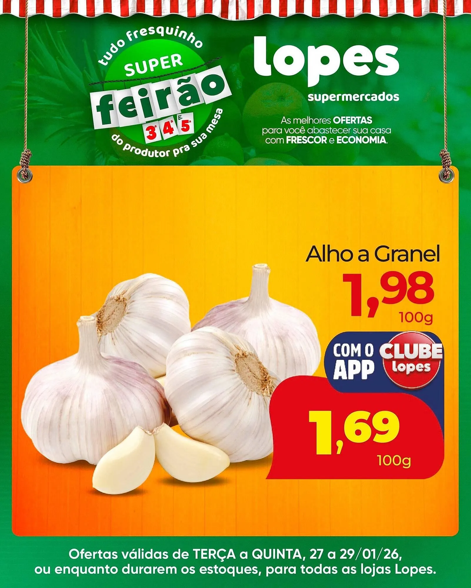 Folheto Lopes Supermercados - 1