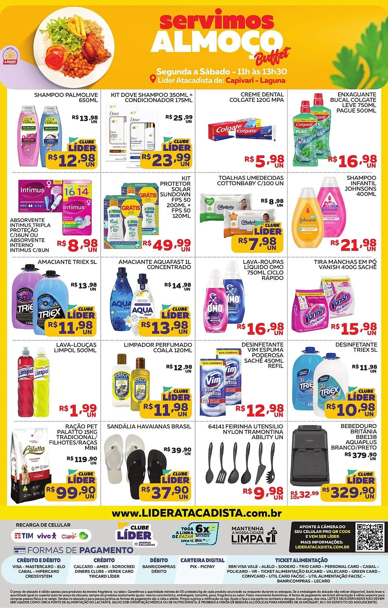 Encarte de Encarte Lider Atacadista 3 de novembro até 6 de novembro 2025 - Pagina 4