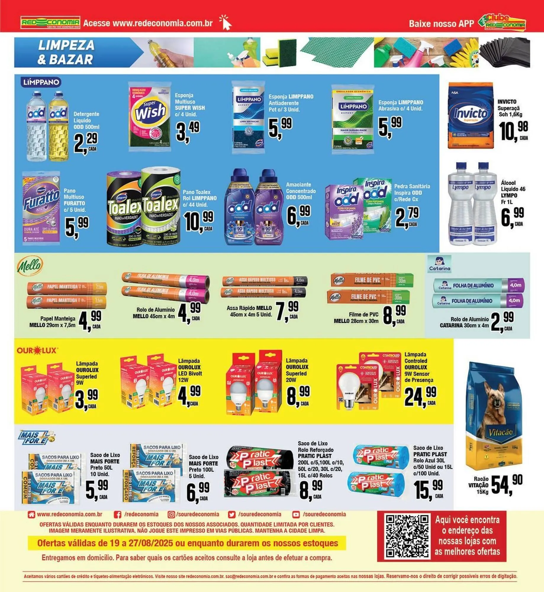 Encarte de Catálogo Rede Economia 20 de agosto até 27 de agosto 2025 - Pagina 21