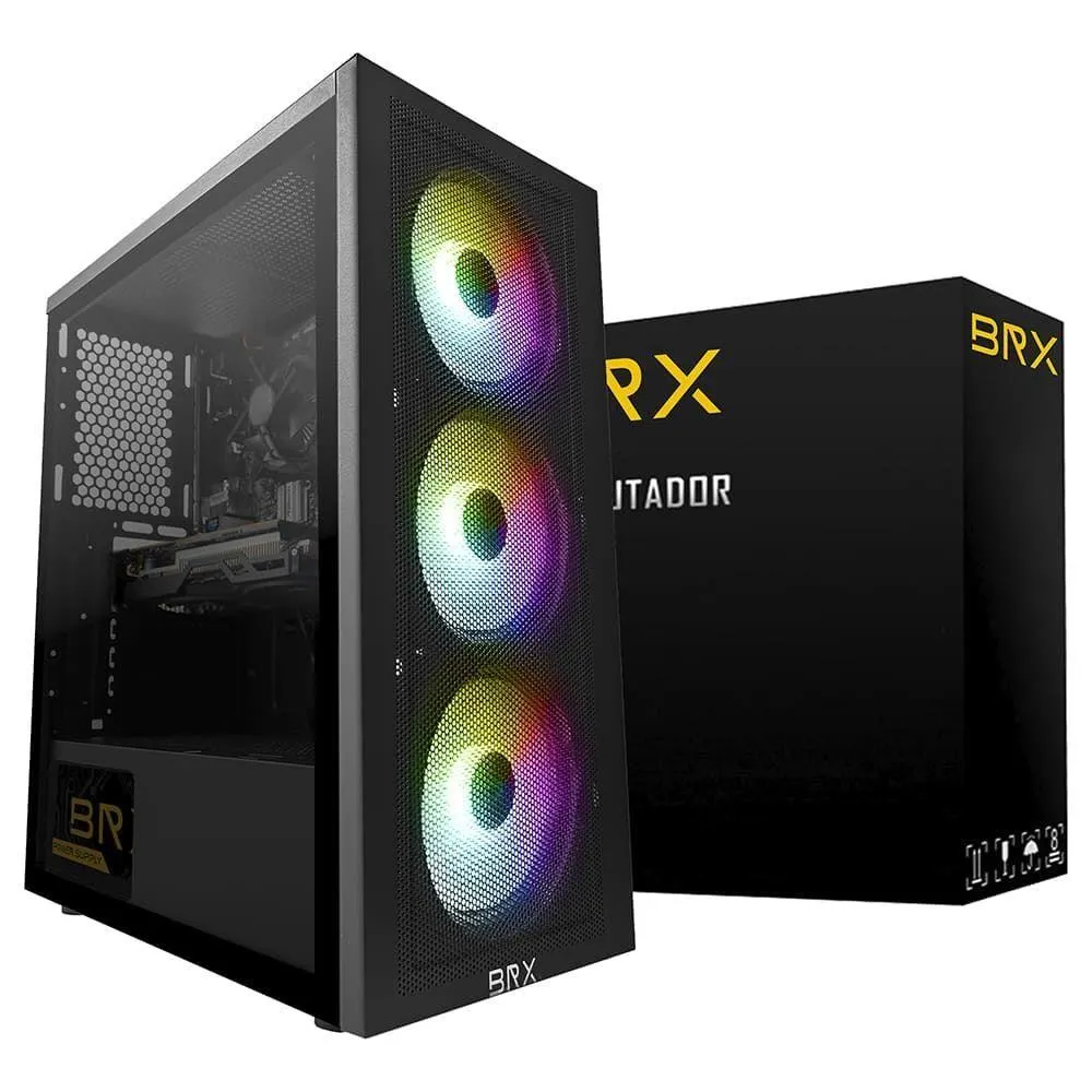 Pc Gamer Brx Amd Ryzen 5 5600 32Gb 480Gb Ssd Rtx 3050 Windows 11