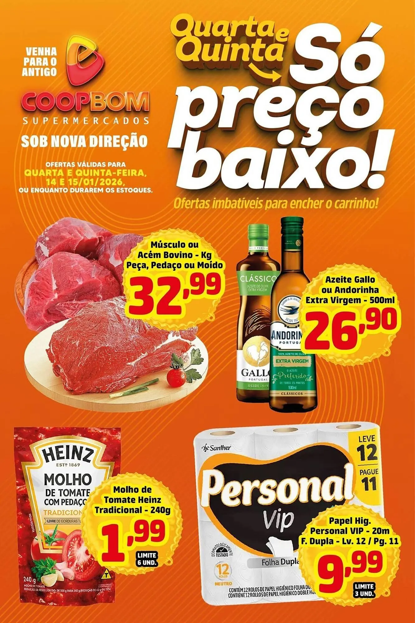 Encarte de Tabloide CoopBom 14 de janeiro até 15 de janeiro 2026 - Pagina 2