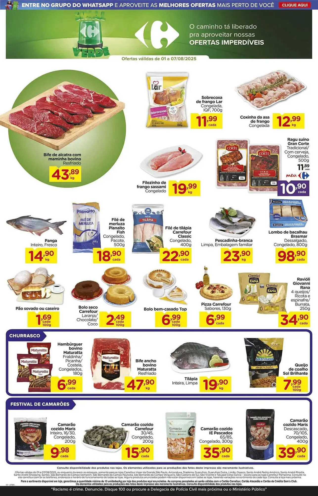 Encarte de Catálogo Carrefour 1 de agosto até 7 de agosto 2025 - Pagina 4
