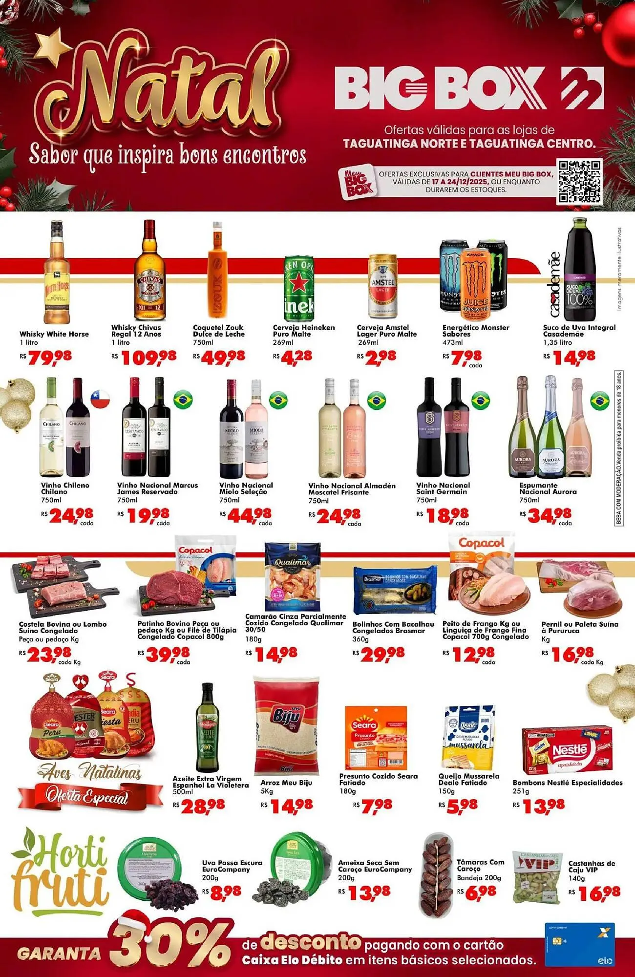 Encarte de Encarte Big Box 17 de dezembro até 24 de dezembro 2025 - Pagina 1