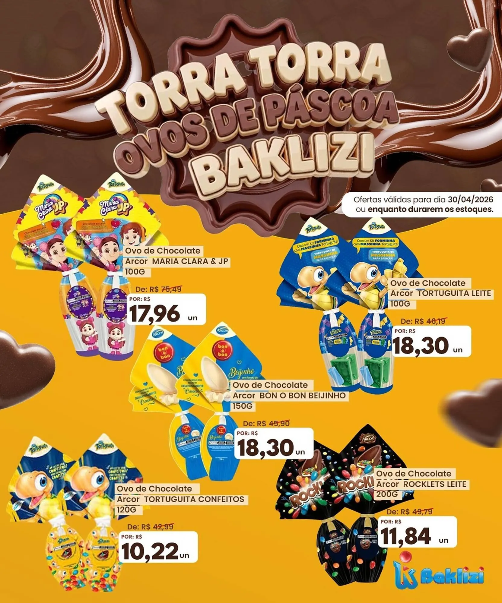 Encarte de Catálogo Supermercados Baklizi 10 de abril até 30 de abril 2026 - Pagina 3