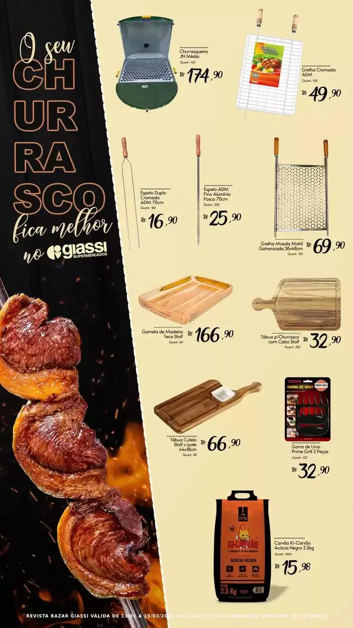 Encarte de Bazar Giassi 14 de fevereiro até 19 de março 2025 - Pagina 3