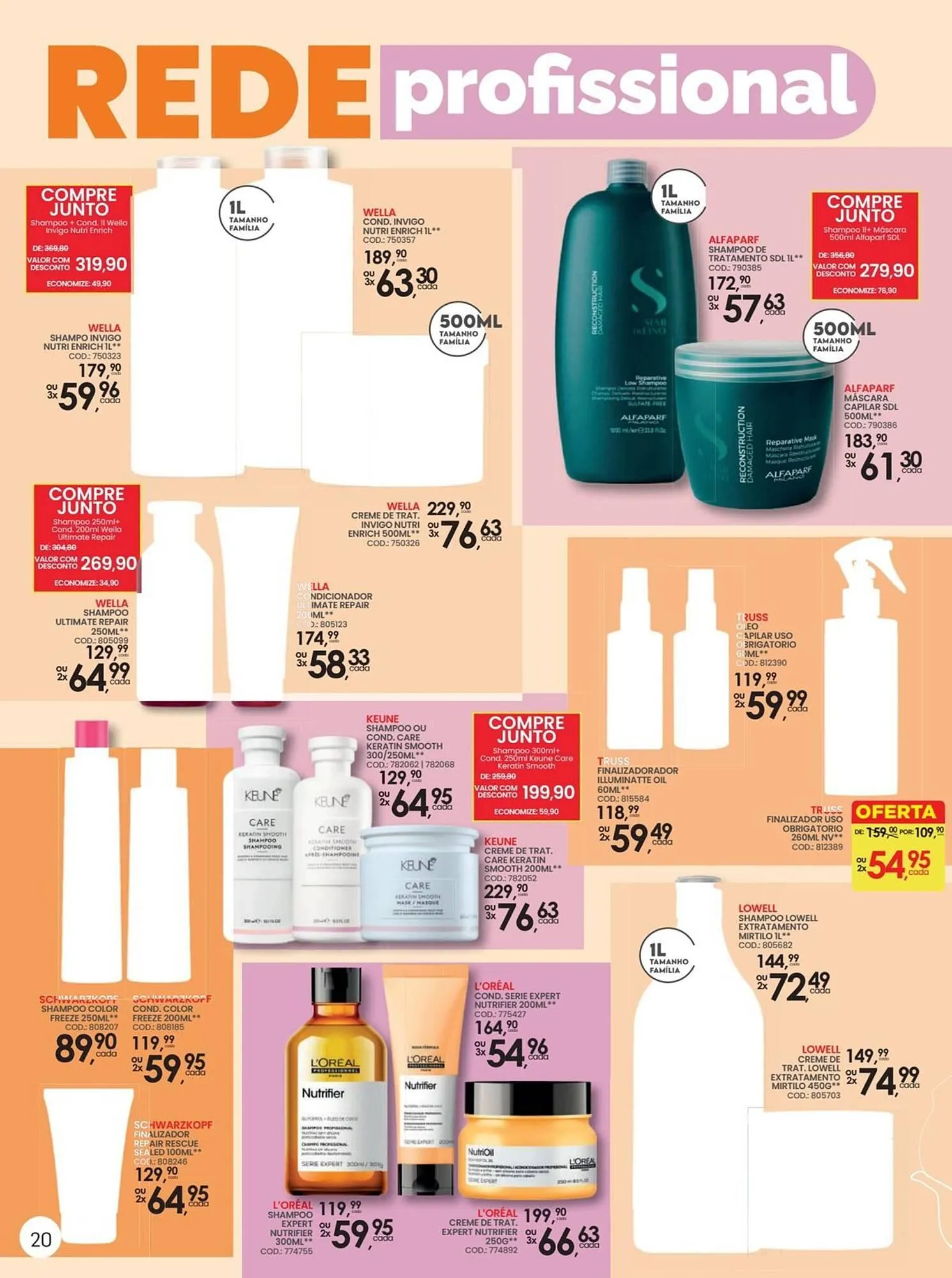 Encarte de Folheto Lojas Rede 5 de setembro até 30 de setembro 2025 - Pagina 20