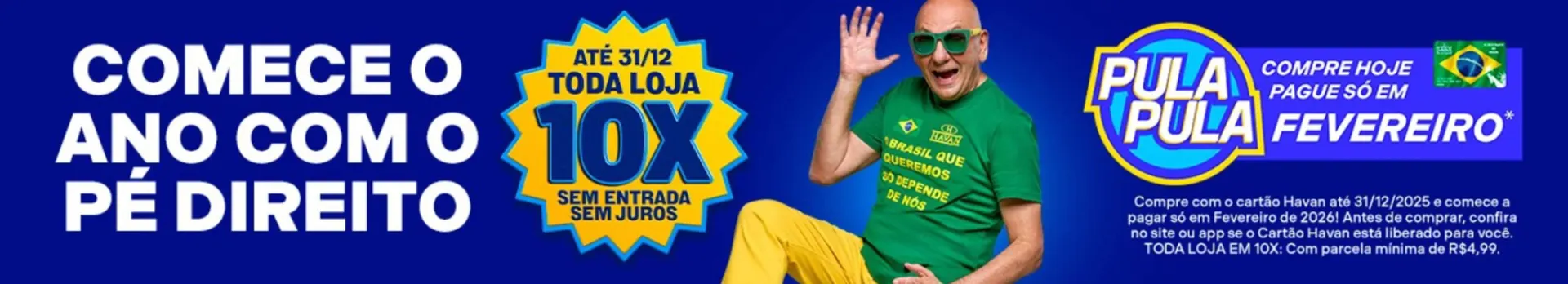 Encarte de Catálogo Lojas Havan 29 de dezembro até 4 de janeiro 2026 - Pagina 1