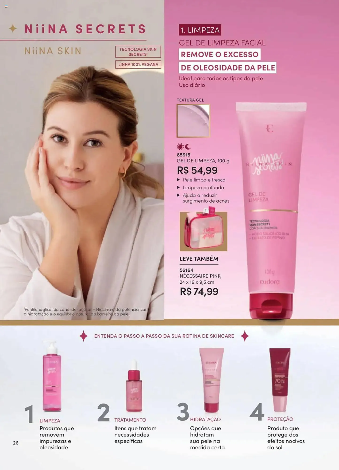 Encarte de Catálogo Eudora 8 de setembro até 3 de outubro 2025 - Pagina 26