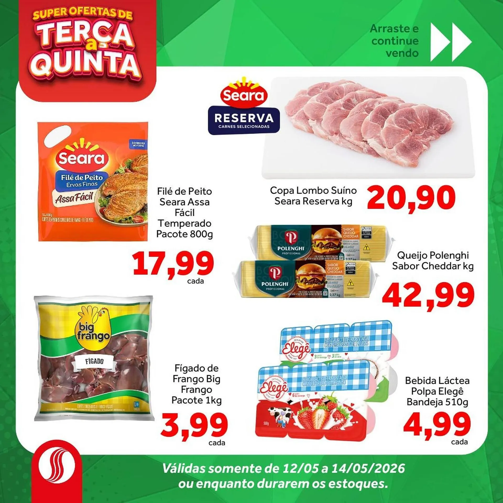 Encarte de Folheto Shibata Supermercados 12 de maio até 14 de maio 2026 - Pagina 2