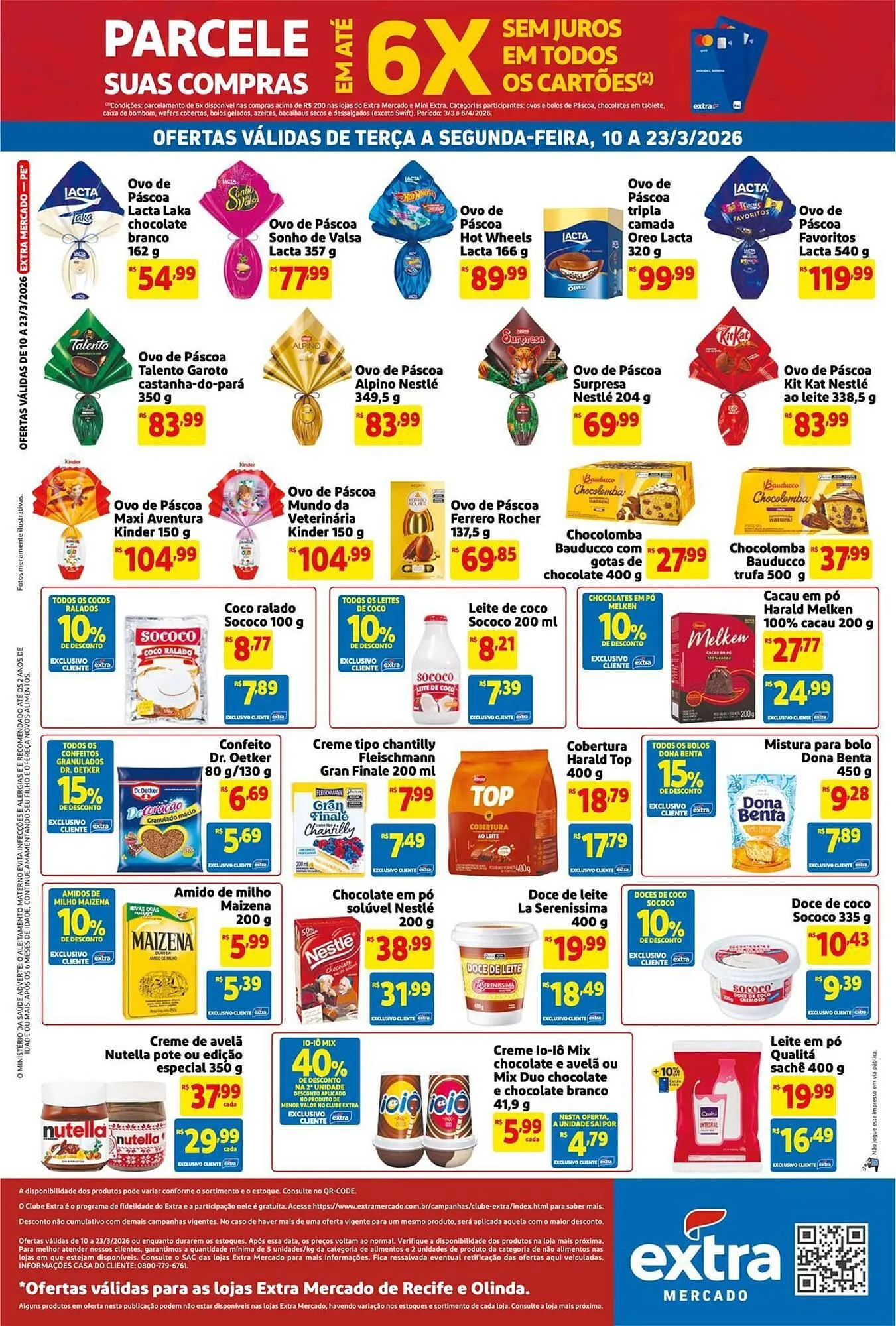Encarte de Encarte Mercado Extra 10 de março até 23 de março 2026 - Pagina 2