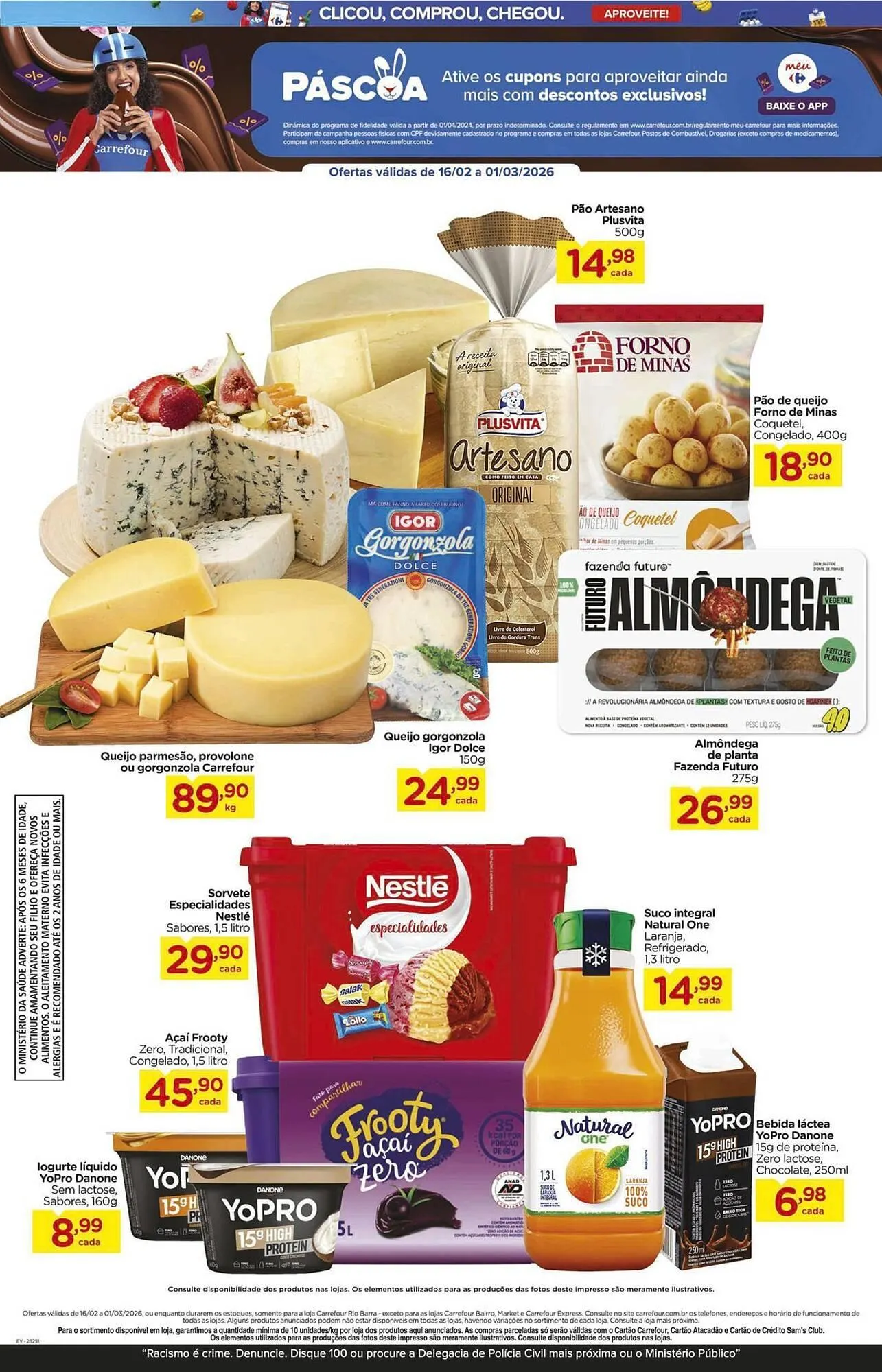 Encarte de Folheto Carrefour 16 de fevereiro até 1 de março 2026 - Pagina 2