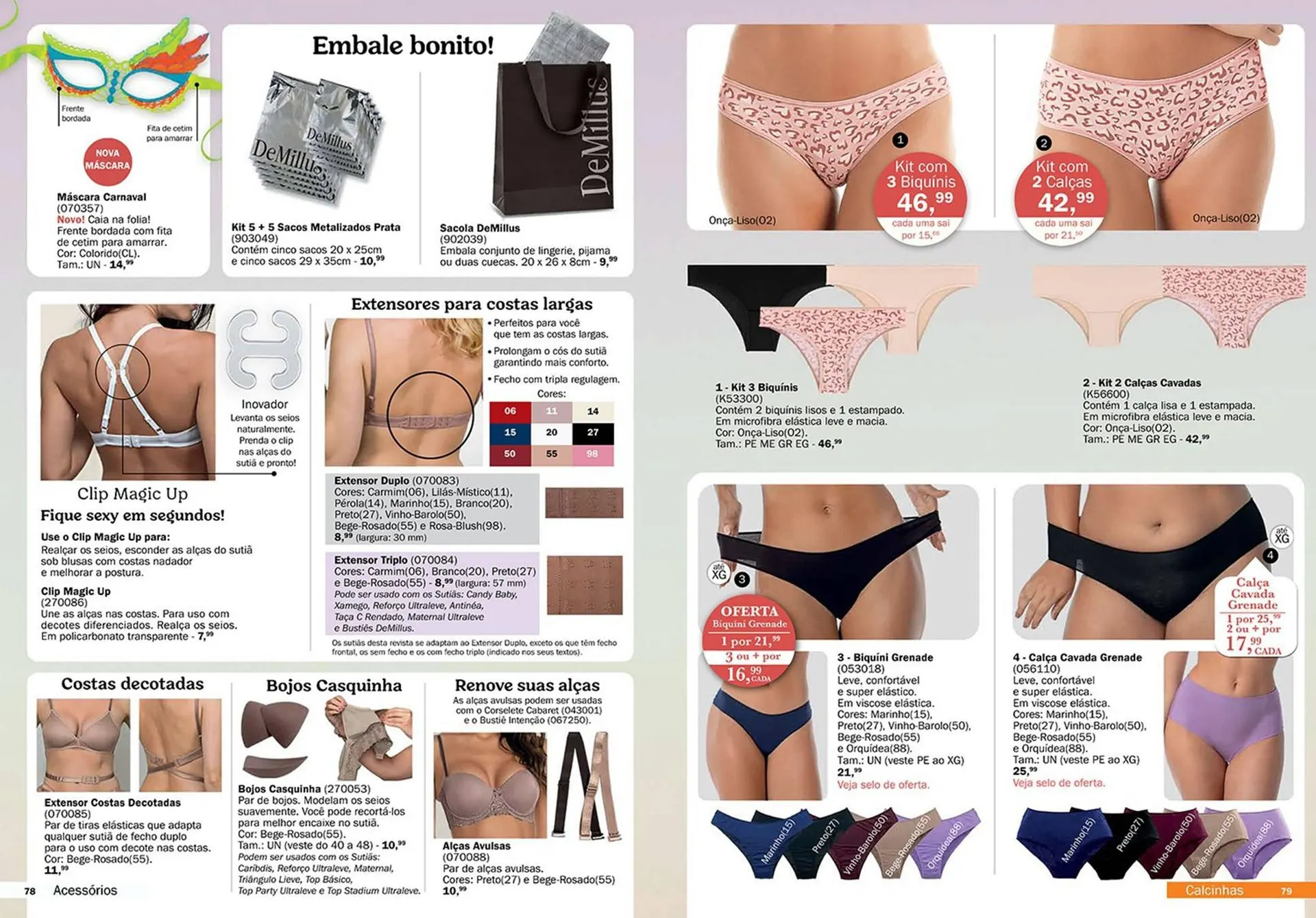 Encarte de Catálogo DeMillus 27 de novembro até 31 de janeiro 2024 - Pagina 33