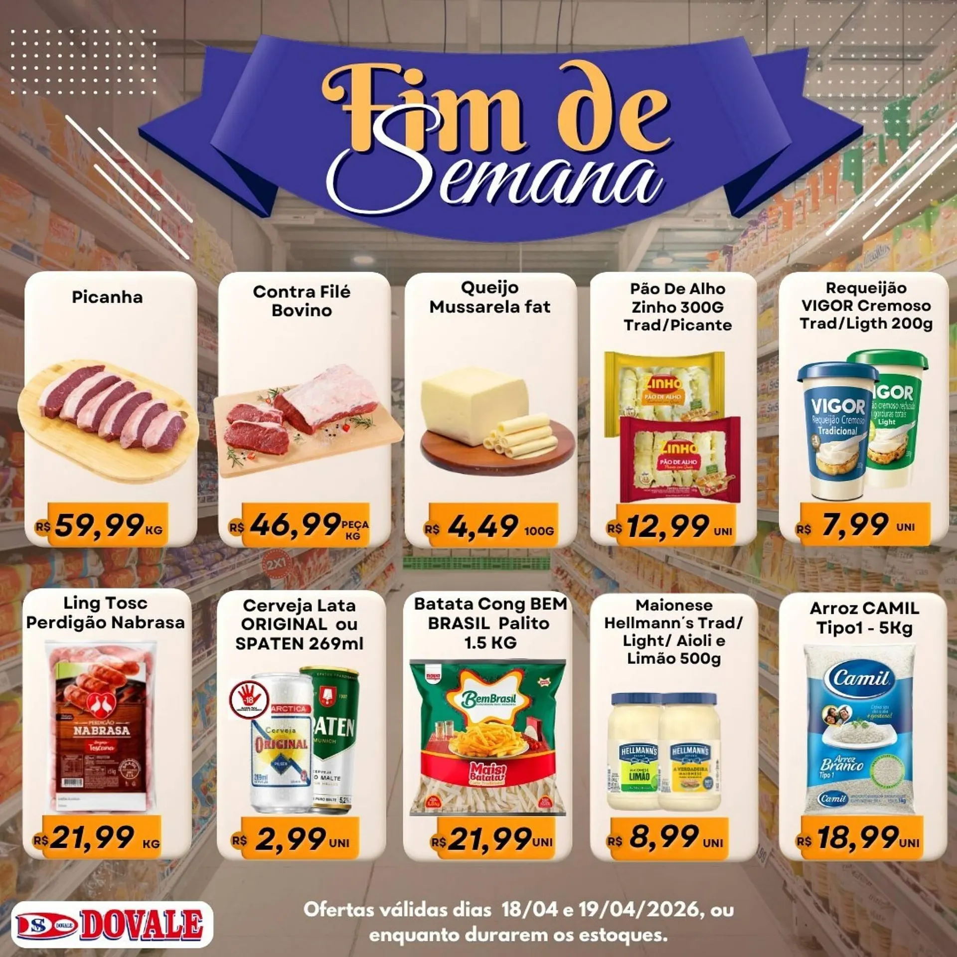 Encarte de Folheto Dovale 17 de abril até 19 de abril 2026 - Pagina 1