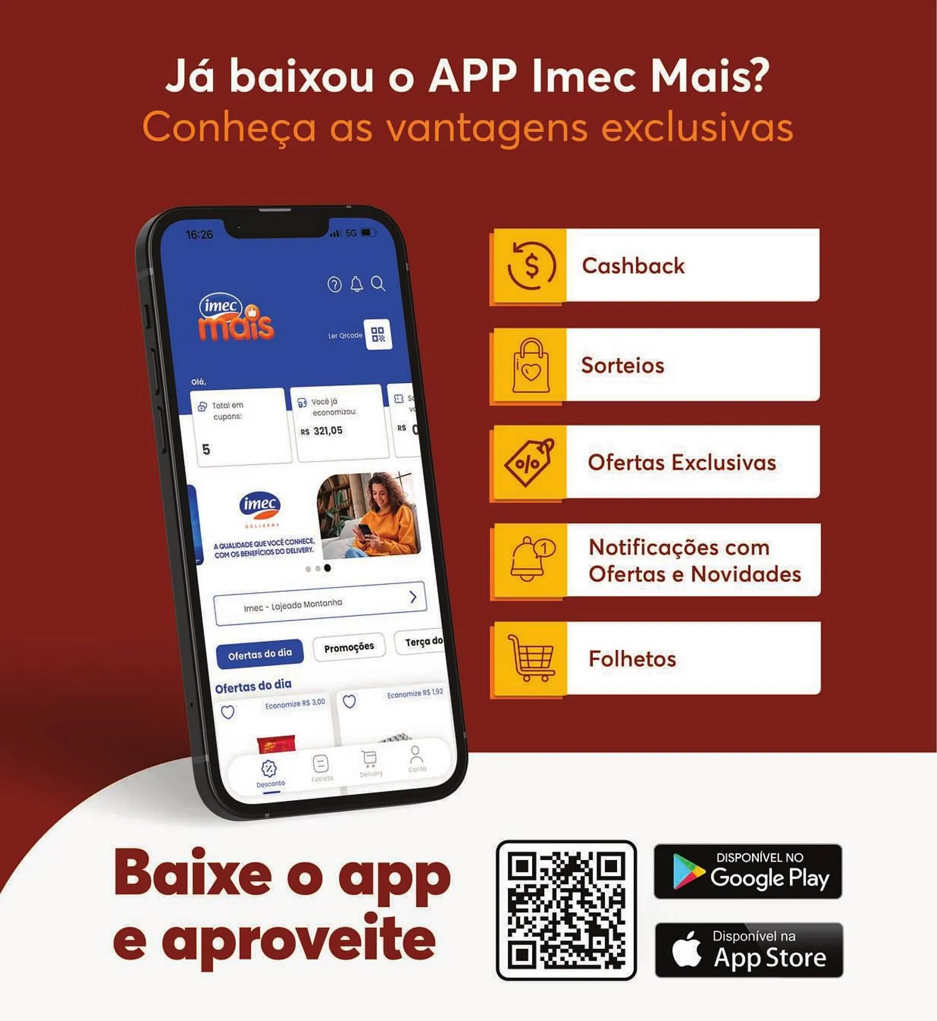Encarte de Catálogo Imec Supermercados 27 de maio até 7 de junho 2026 - Pagina 12