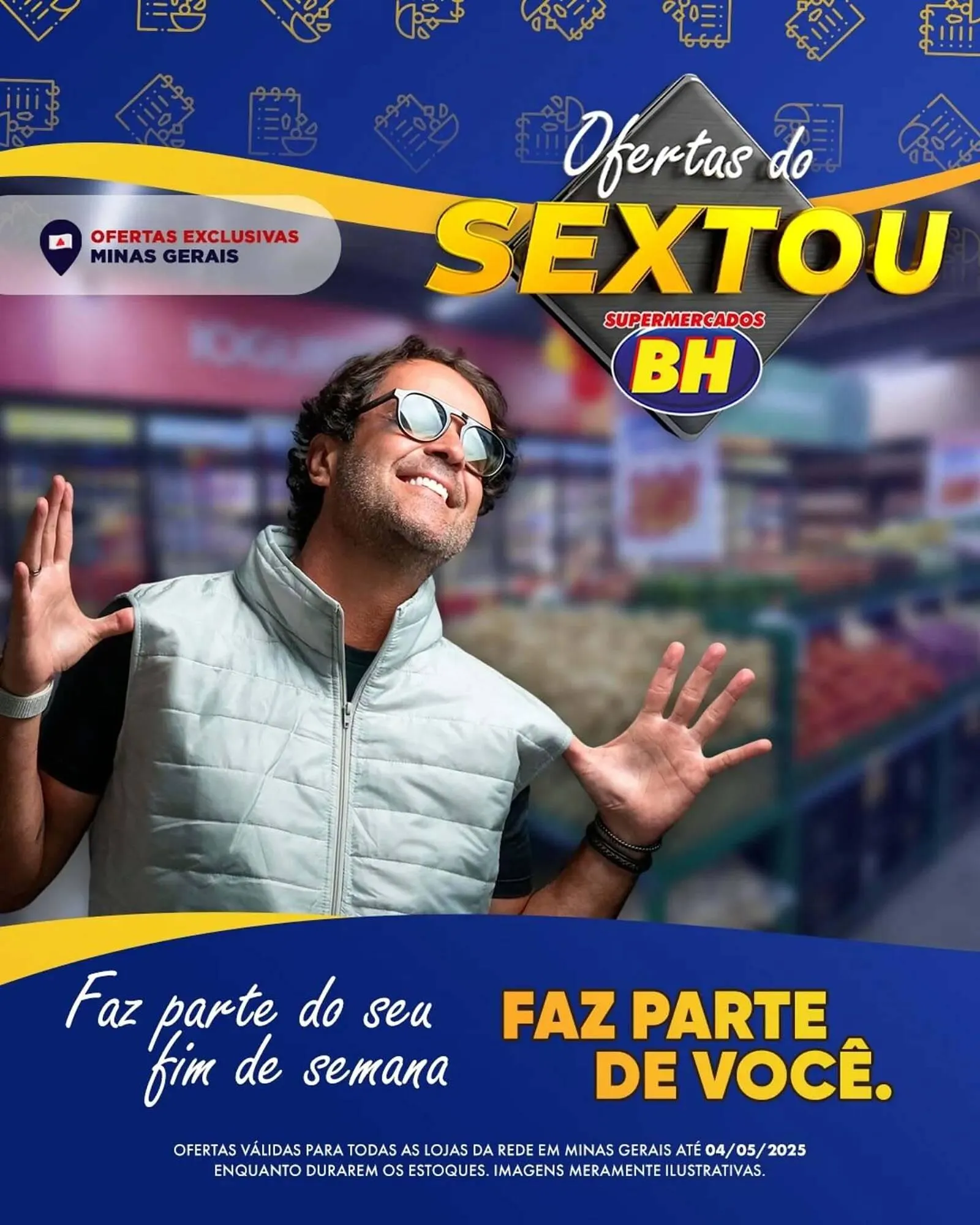 Encarte de Catálogo Supermercados BH 2 de maio até 4 de maio 2025 - Pagina 1