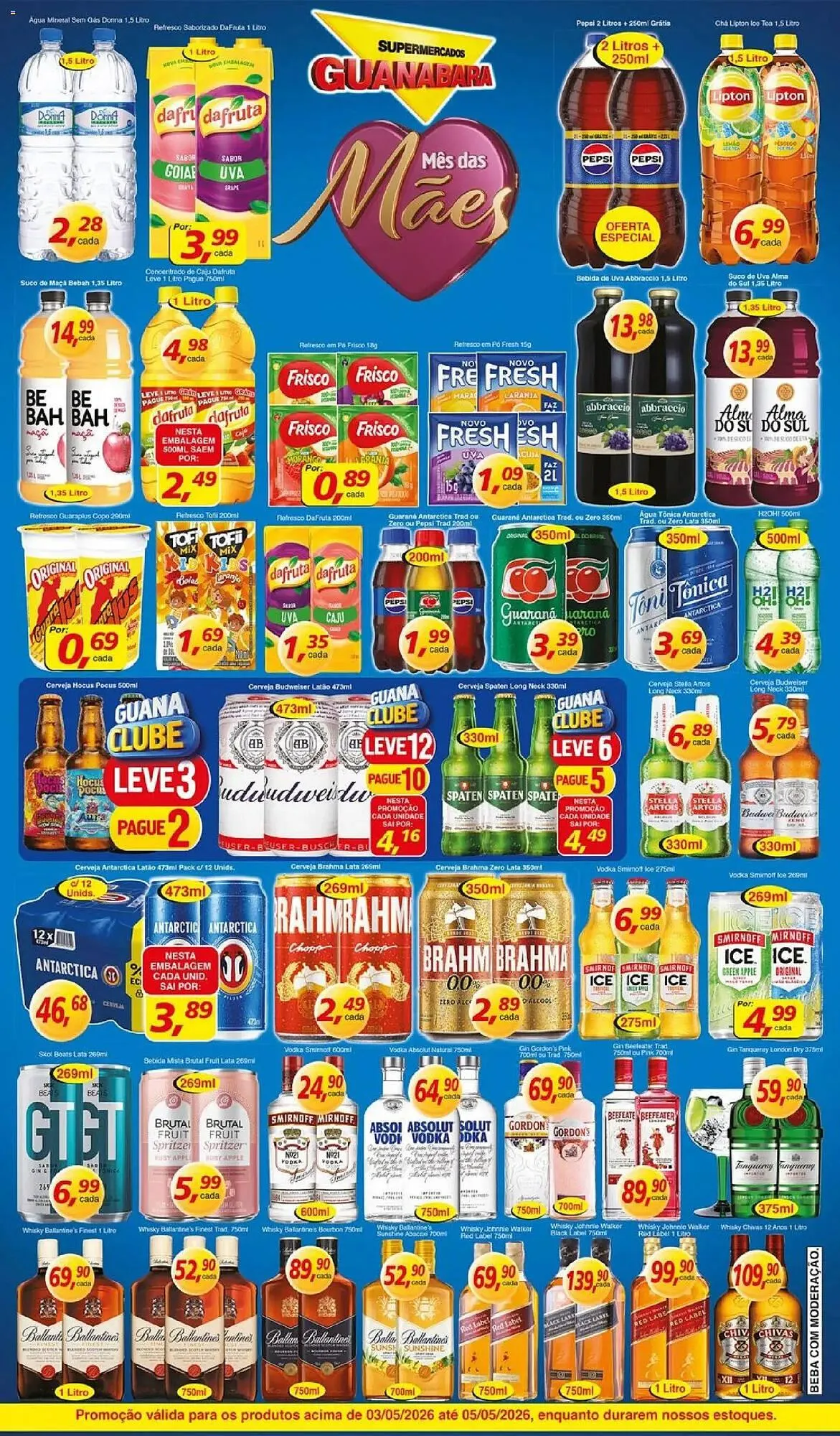 Encarte de Encarte Supermercados Guanabara 3 de maio até 5 de maio 2026 - Pagina 4