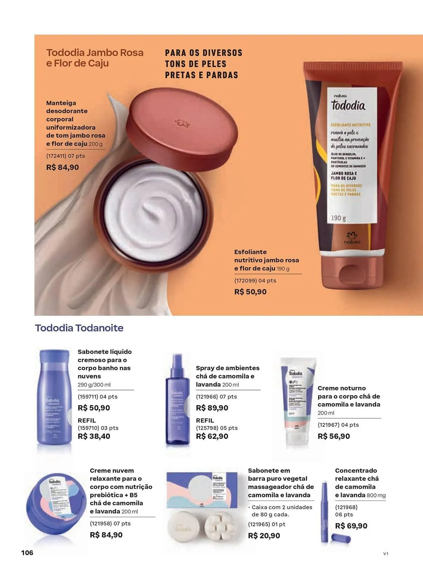 Encarte de Catálogo Natura 1 de janeiro até 31 de janeiro 2026 - Pagina 106