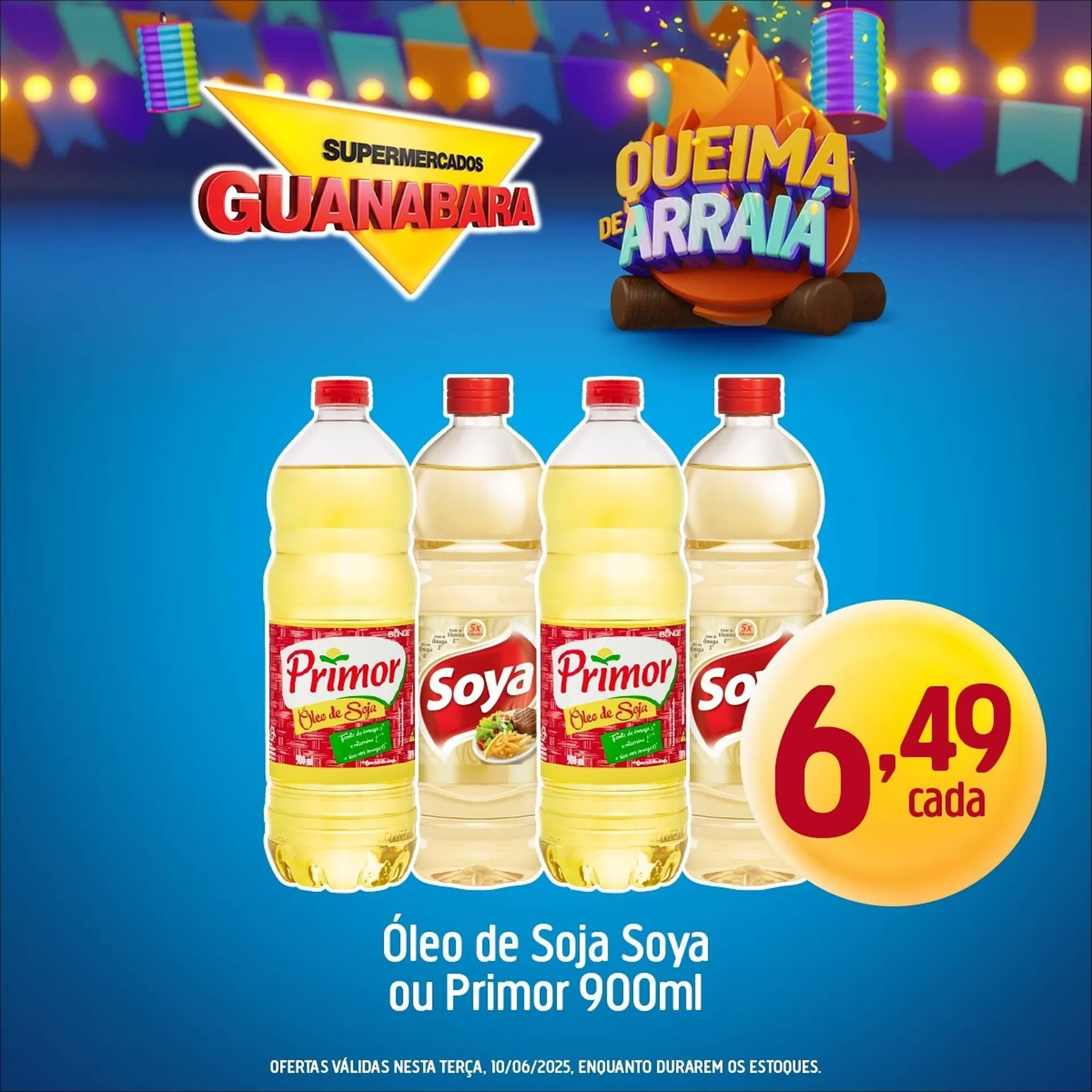 Encarte de Catálogo Supermercados Guanabara 10 de junho até 10 de junho 2025 - Pagina 1