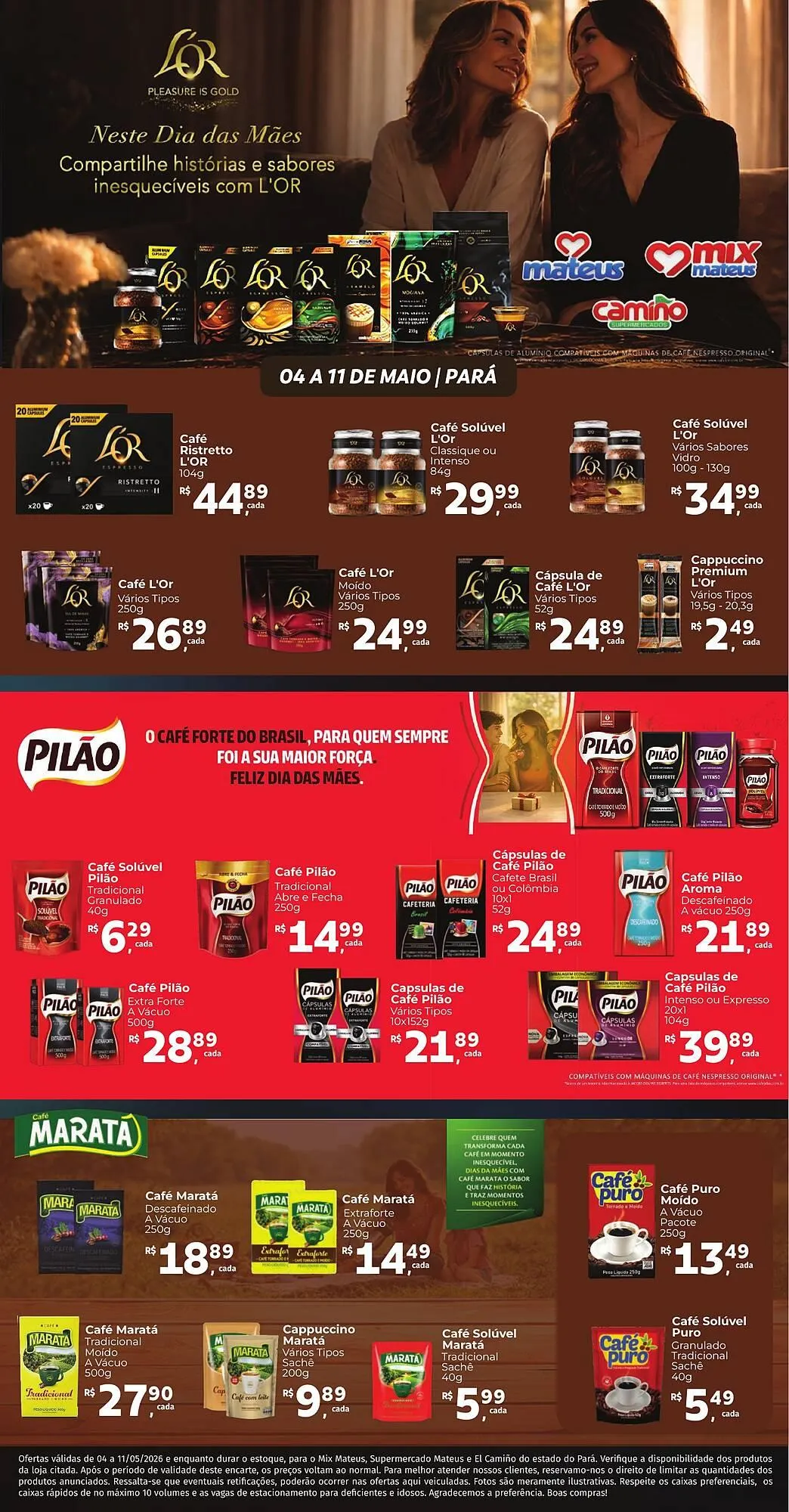 Encarte de Catálogo Camiño supermercados 4 de maio até 11 de maio 2026 - Pagina 1