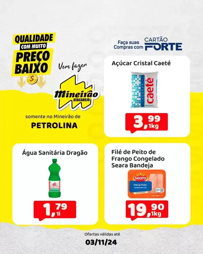 Encarte de Encarte Mineirão Atacarejo 28 de outubro até 3 de novembro 2024 - Pagina 6