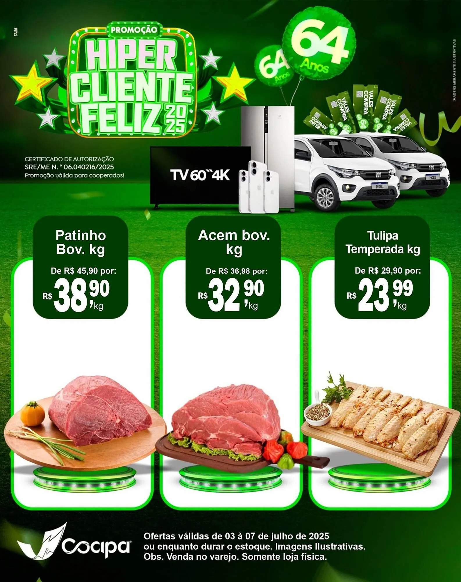 Encarte de Catálogo Cocipa 2 de julho até 7 de julho 2025 - Pagina 3