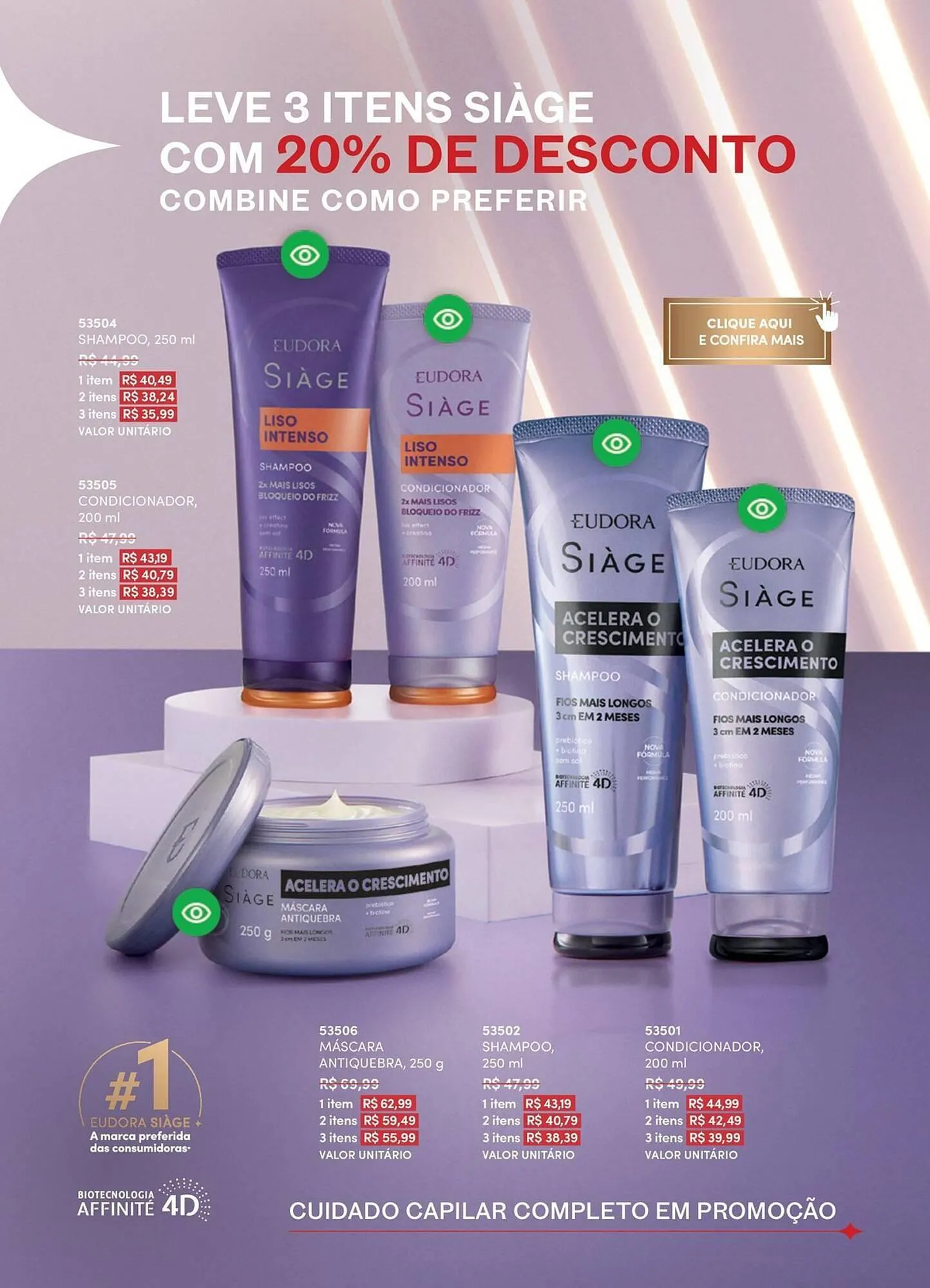 Encarte de Catálogo Eudora 1 de abril até 1 de maio 2026 - Pagina 6