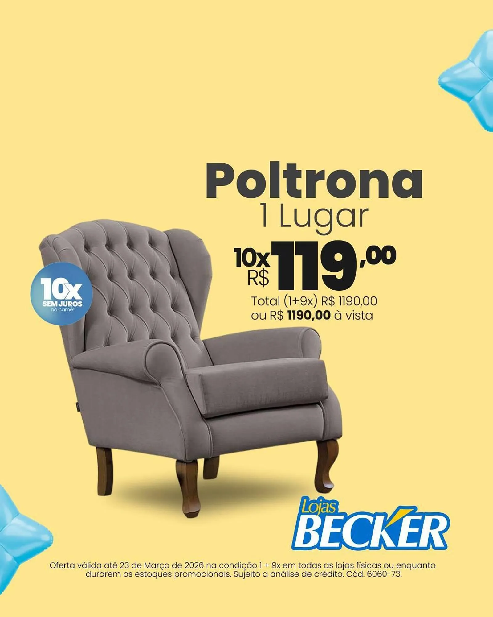 Encarte de Folheto Lojas Becker 23 de março até 23 de março 2026 - Pagina 2