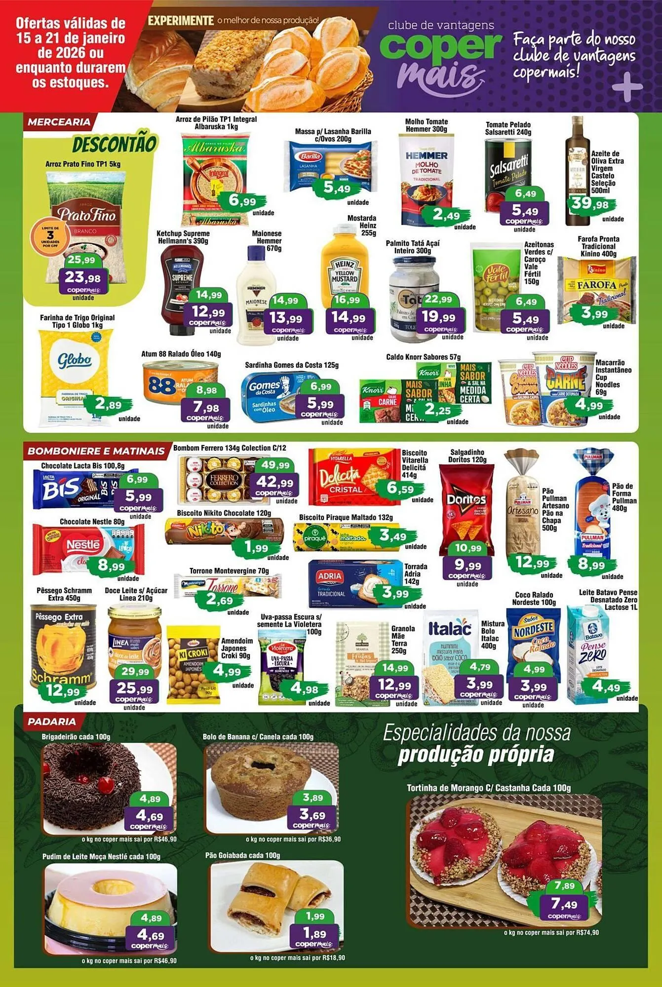 Encarte de Tabloide Copercana 15 de janeiro até 21 de janeiro 2026 - Pagina 2