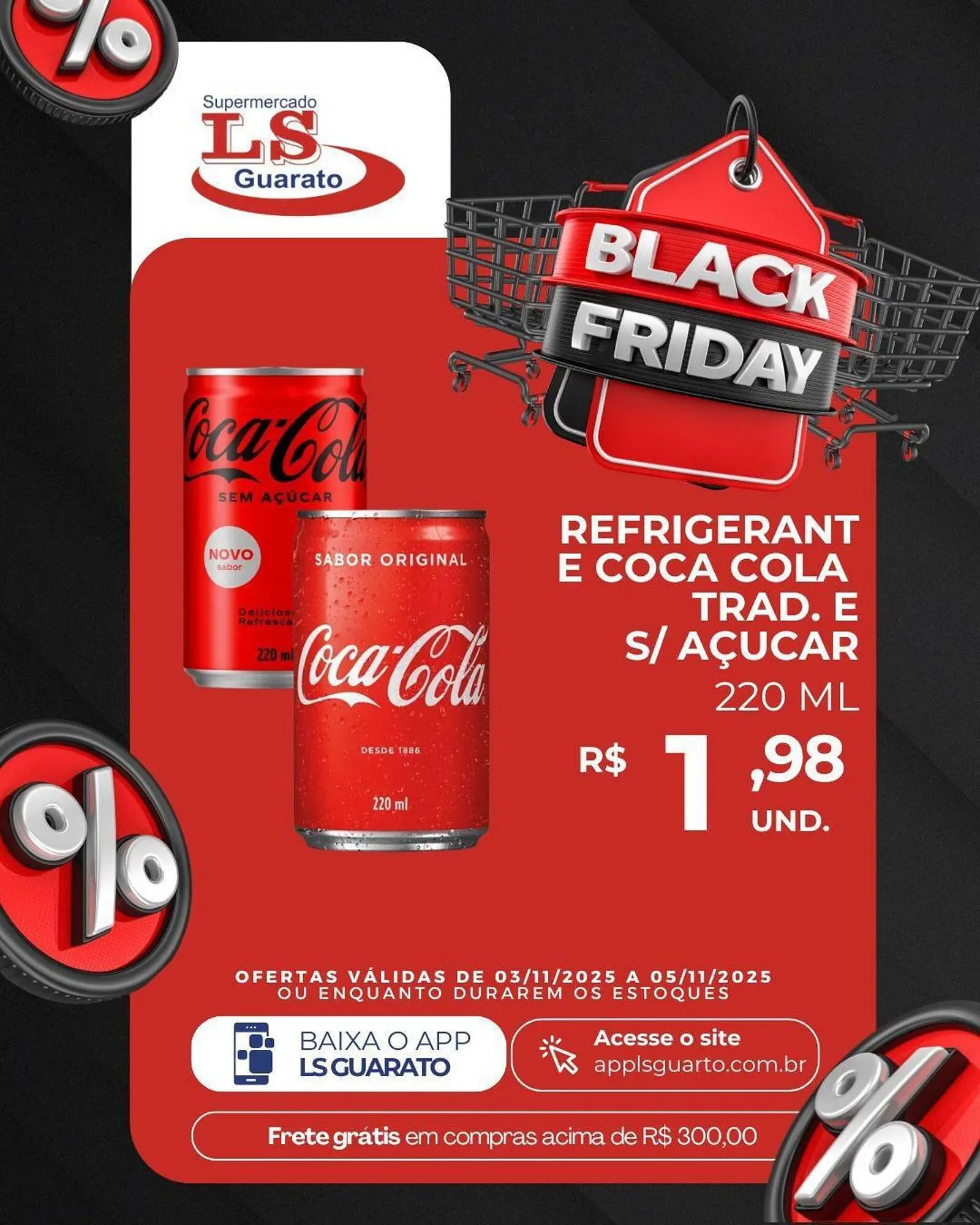 Encarte de Catálogo Supermercado LS Guarato 3 de novembro até 5 de novembro 2025 - Pagina 5