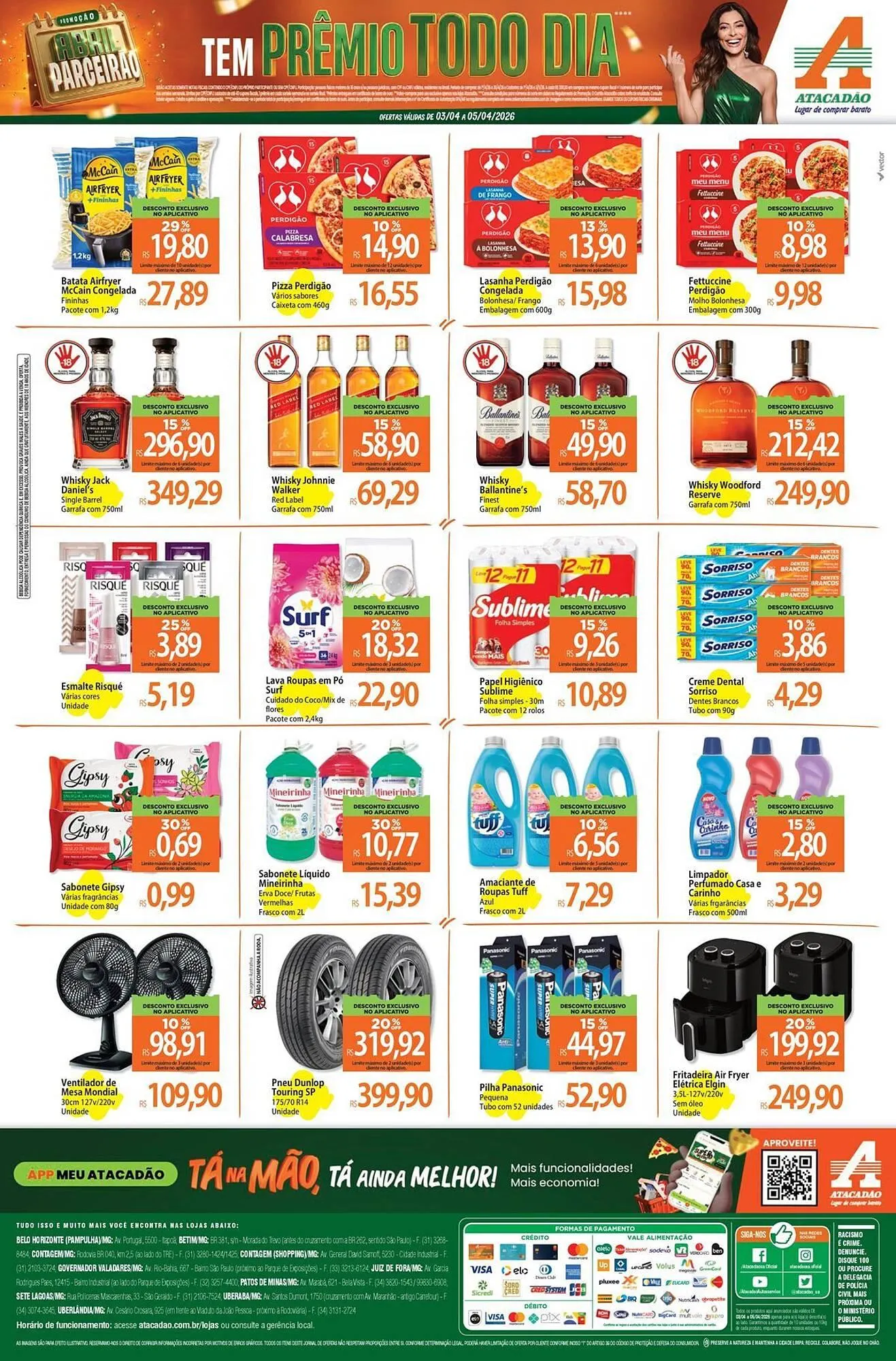 Encarte de Folheto Atacadão 3 de abril até 5 de abril 2026 - Pagina 2