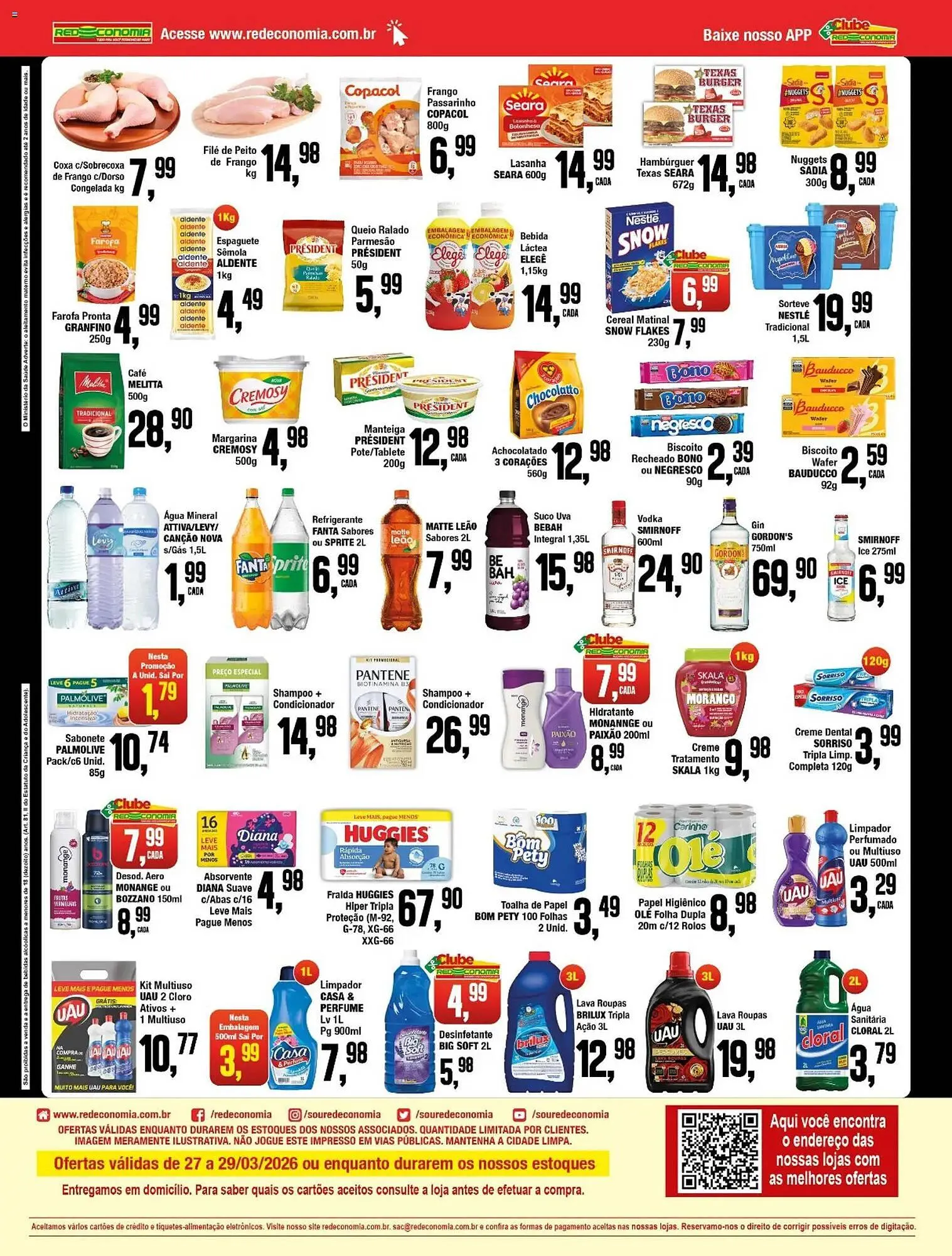 Encarte de Encarte Redeconomia 27 de março até 29 de março 2026 - Pagina 2