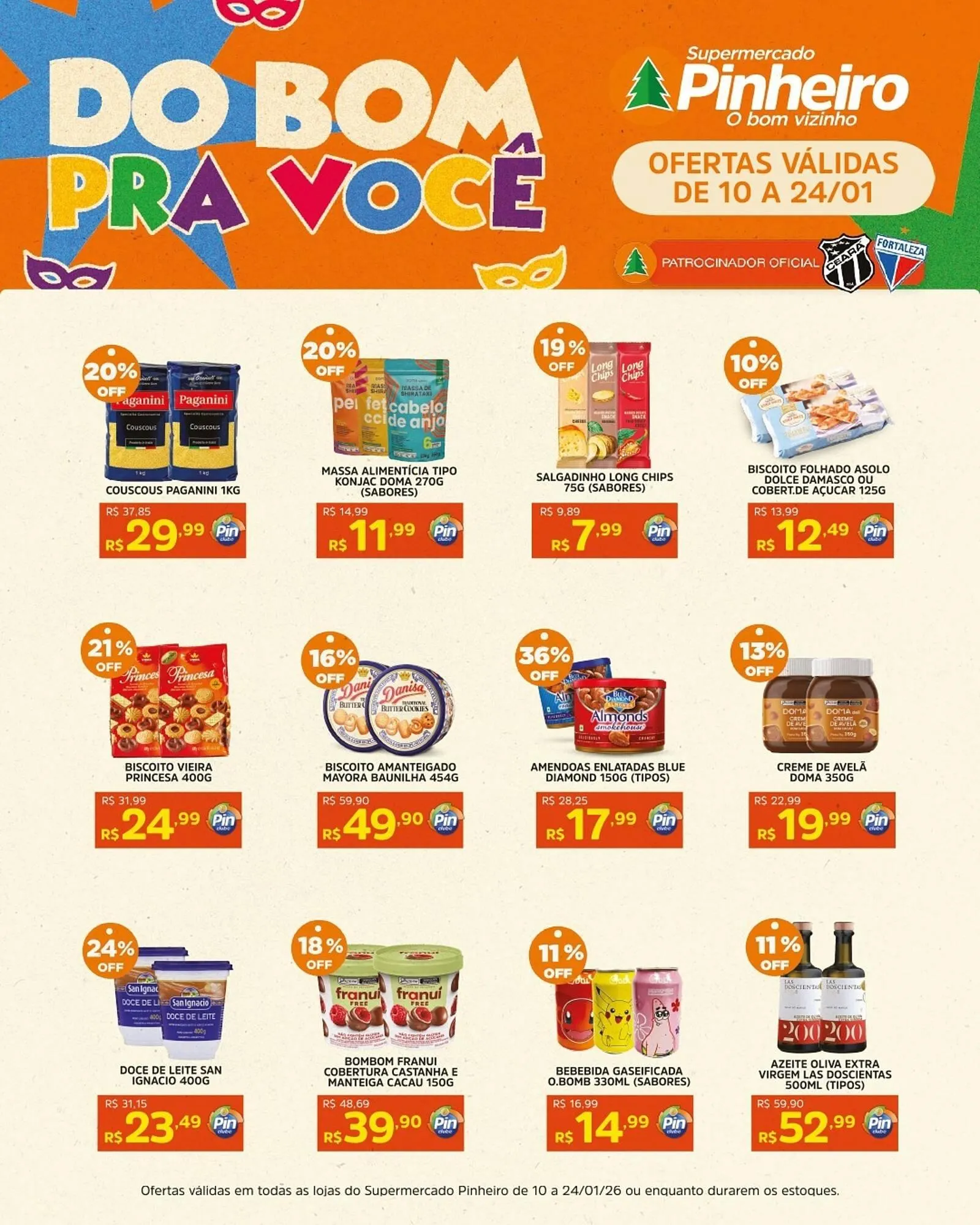 Encarte de Encarte Pinheiro Supermercado 10 de janeiro até 24 de janeiro 2026 - Pagina 2