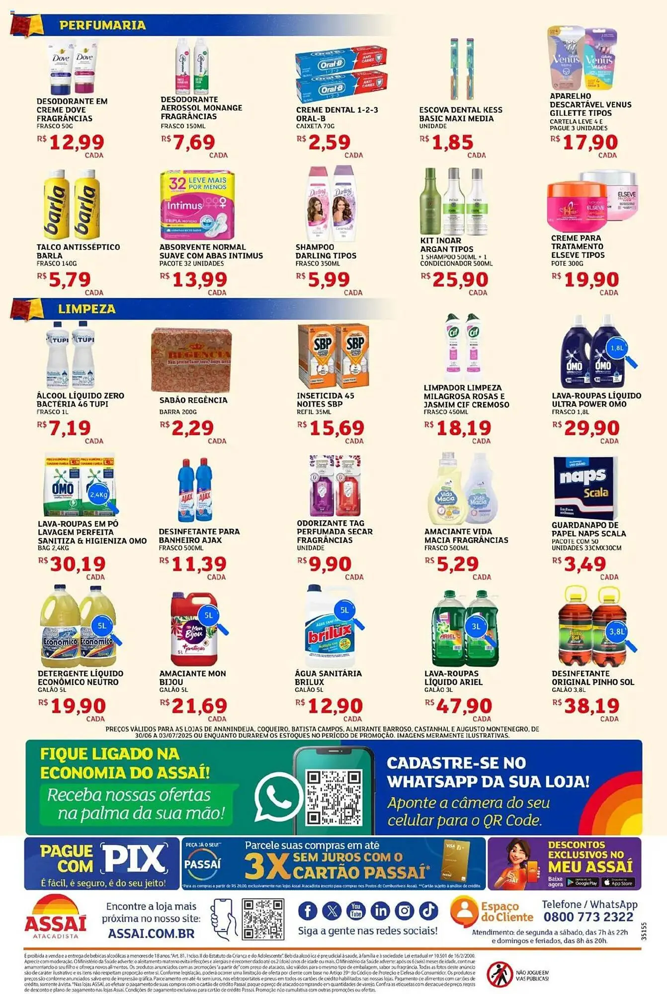 Encarte de Catálogo Assaí Atacadista 30 de junho até 3 de julho 2025 - Pagina 4