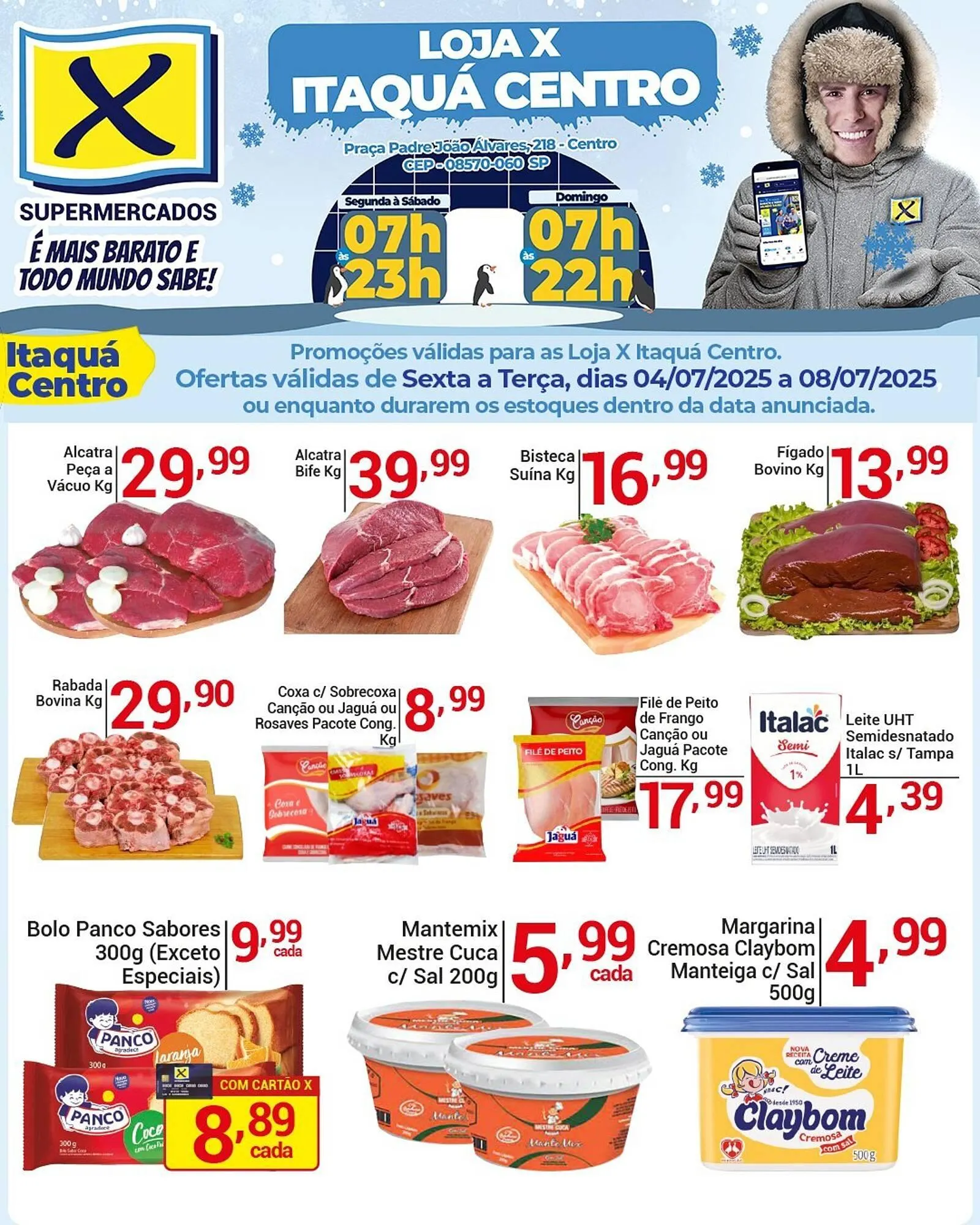 Encarte de Catálogo X Supermercados 4 de julho até 6 de julho 2025 - Pagina 2