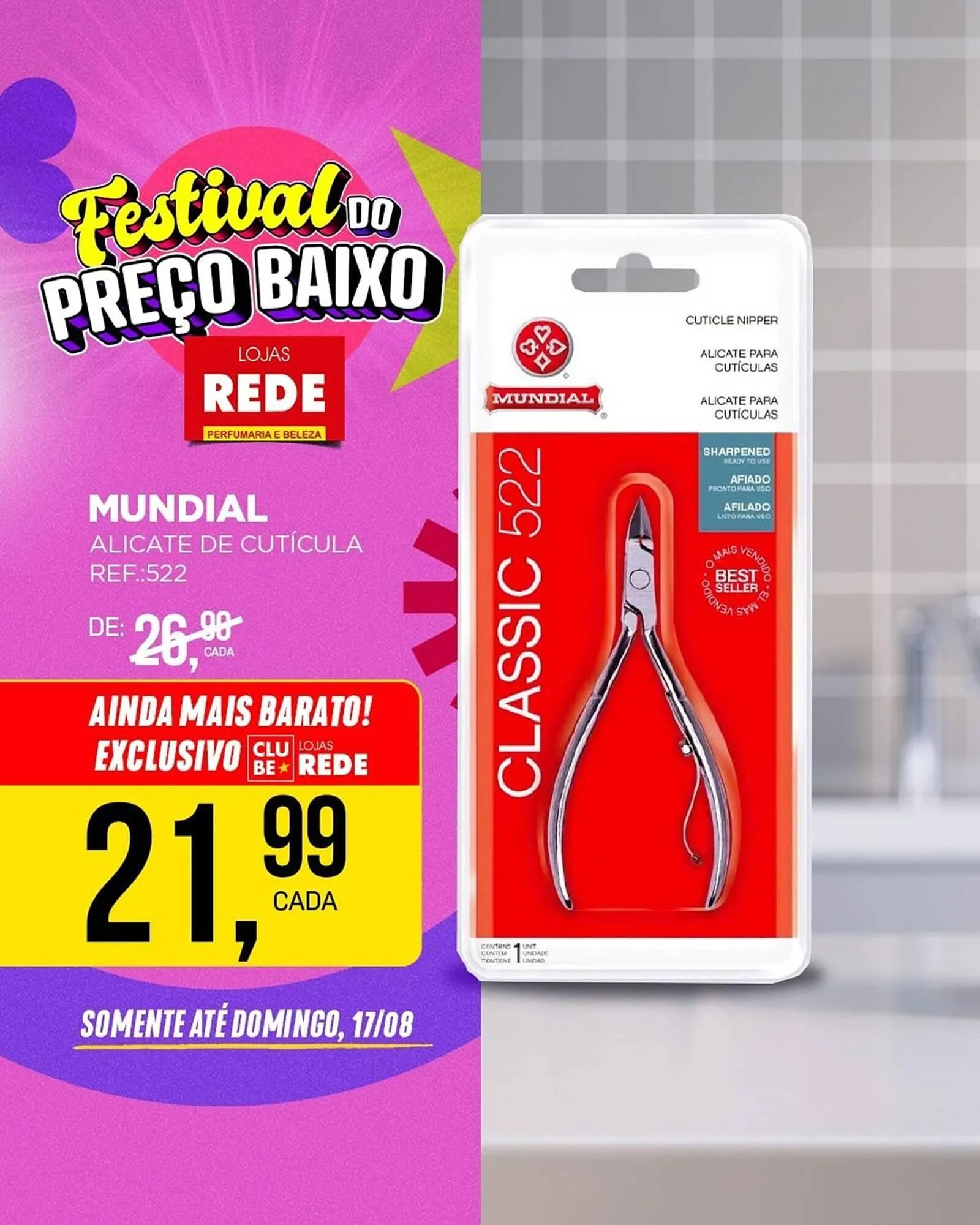 Encarte de Catálogo Lojas Rede 12 de agosto até 17 de agosto 2025 - Pagina 6