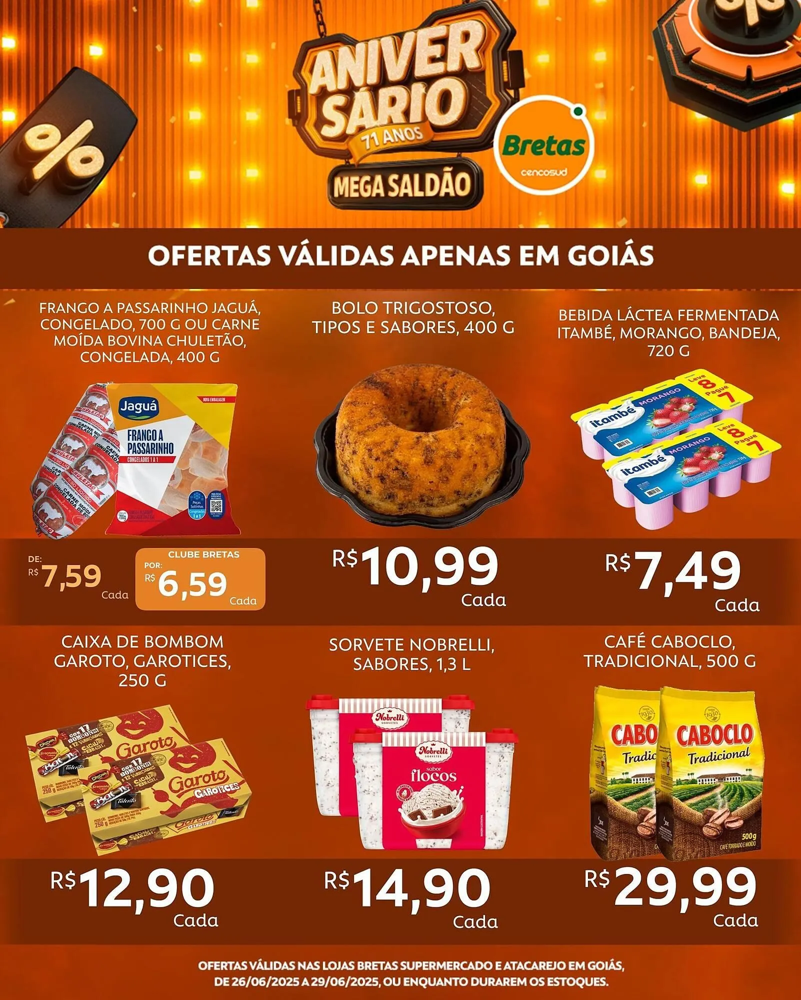 Encarte de Catálogo Supermercados Bretas 26 de junho até 29 de junho 2025 - Pagina 4