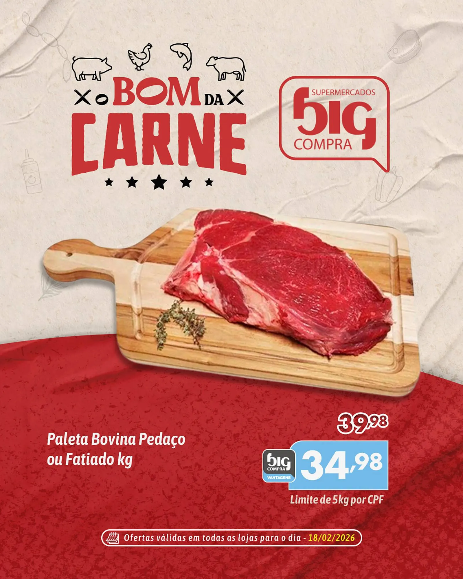 Encarte de Catálogo Supermercados Big Compra 18 de fevereiro até 18 de fevereiro 2026 - Pagina 5