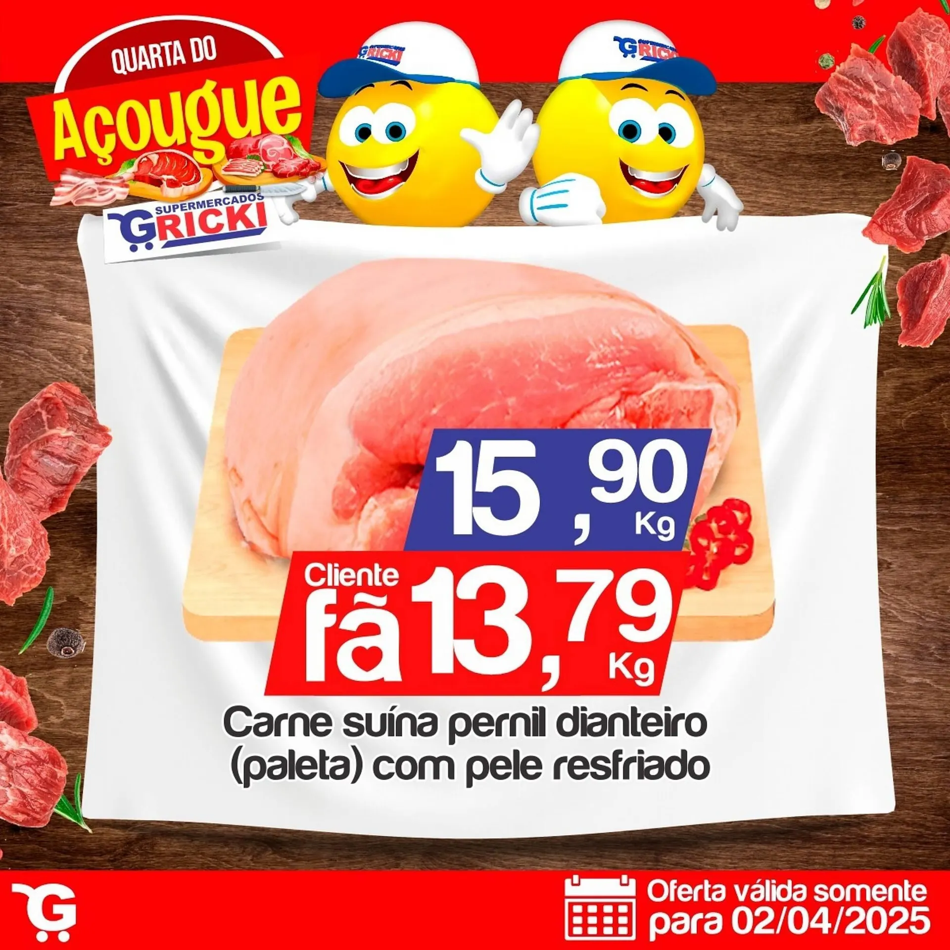 Encarte de Catálogo Supermercados Gricki 2 de abril até 2 de abril 2025 - Pagina 2