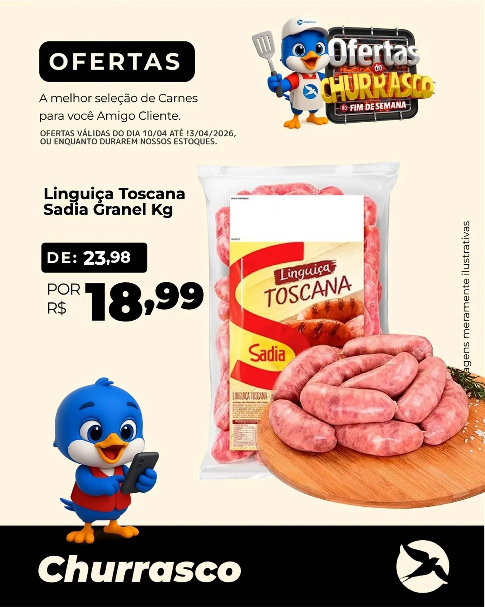 Encarte de Folheto Andorinha Hipermercado 10 de abril até 13 de abril 2026 - Pagina 5