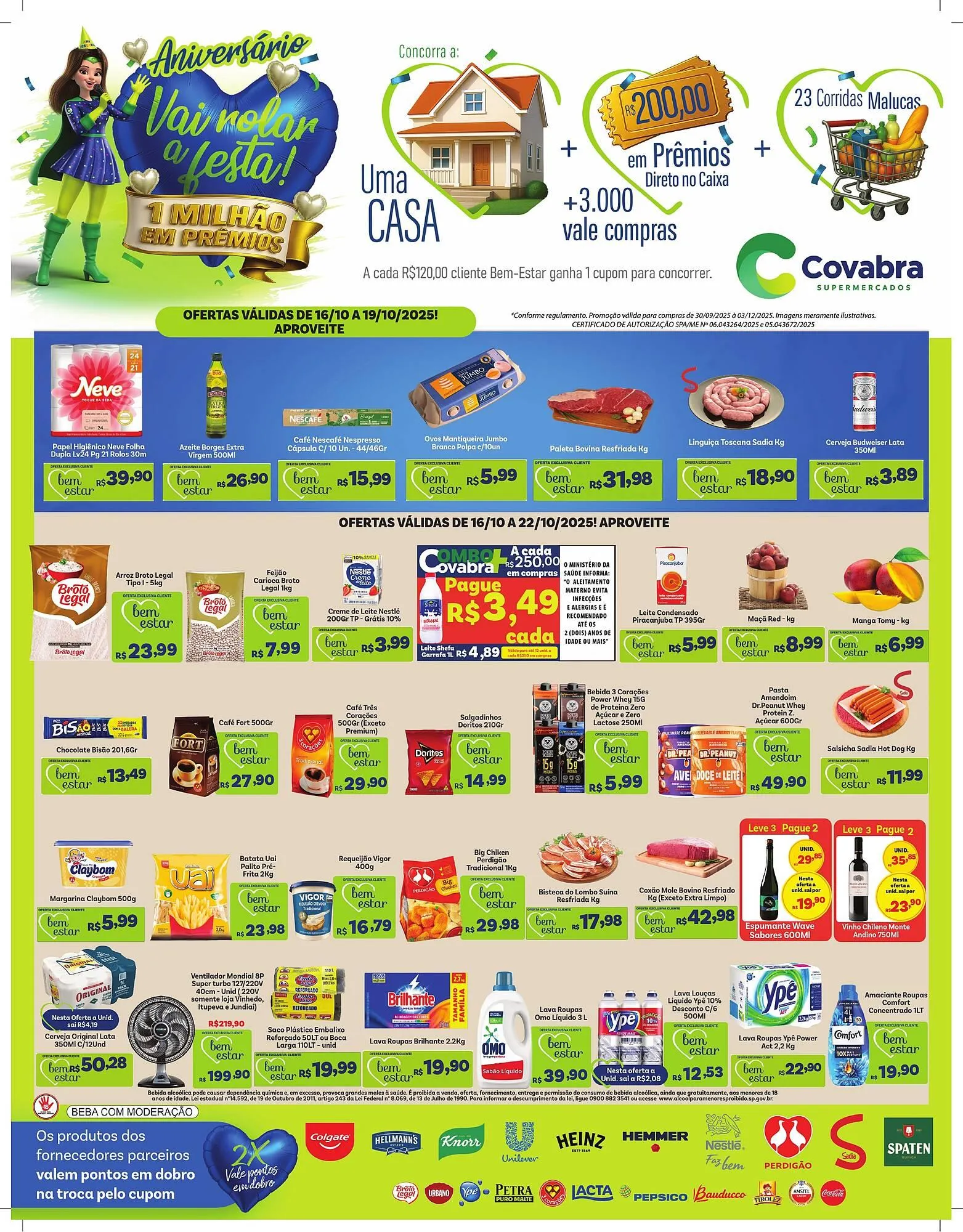 Catálogo Covabra Supermercados - 1