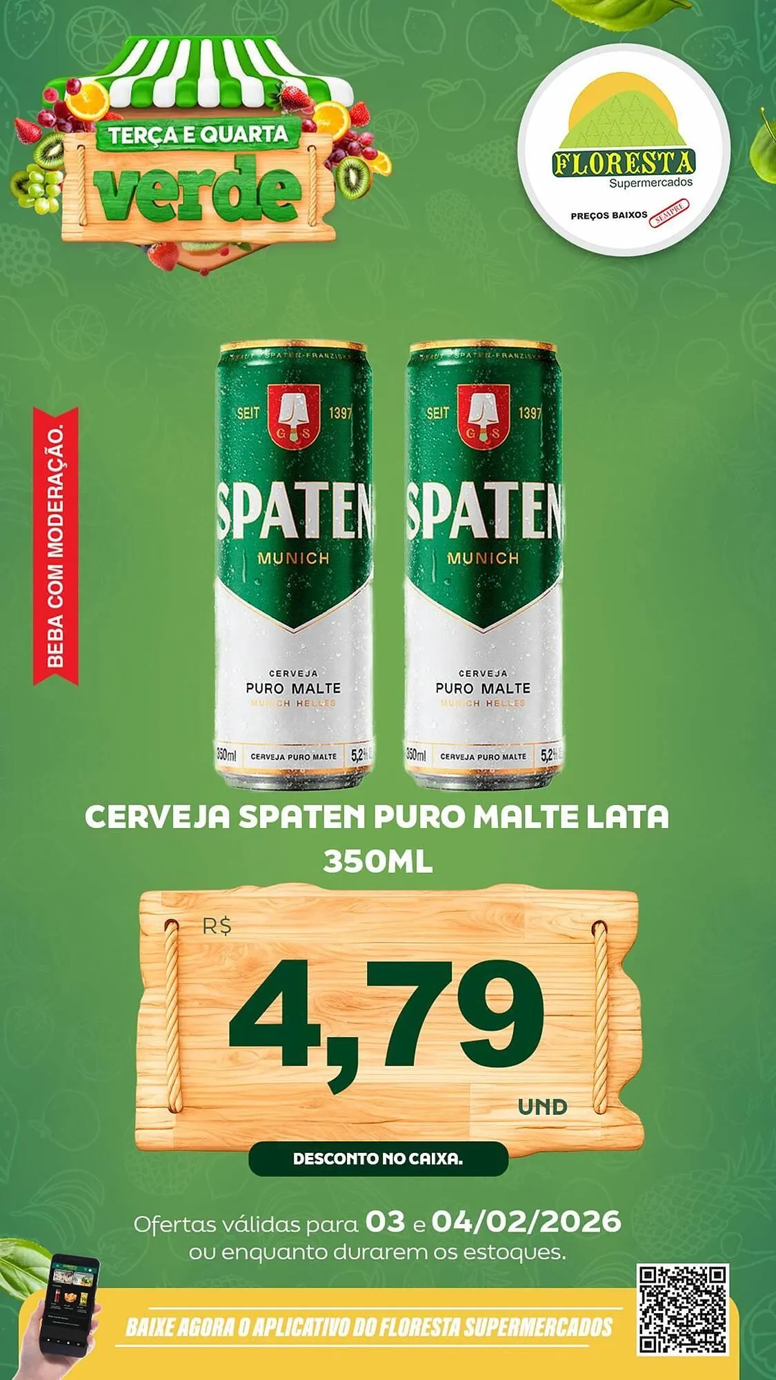 Encarte de Catálogo Floresta Supermercados 3 de fevereiro até 4 de fevereiro 2026 - Pagina 48