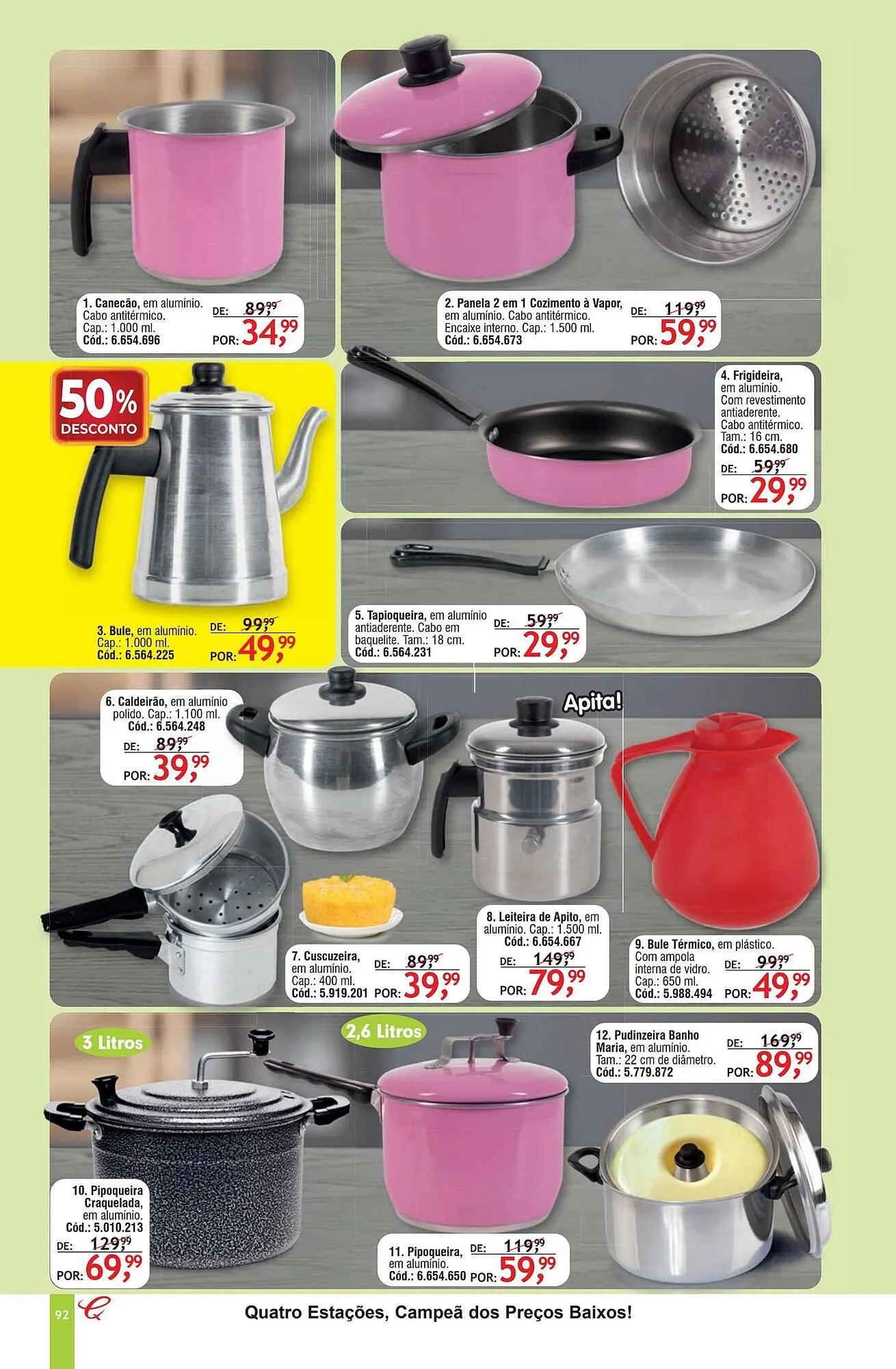 Encarte de Revista Quatro Estações 30 de março até 7 de julho 2026 - Pagina 88